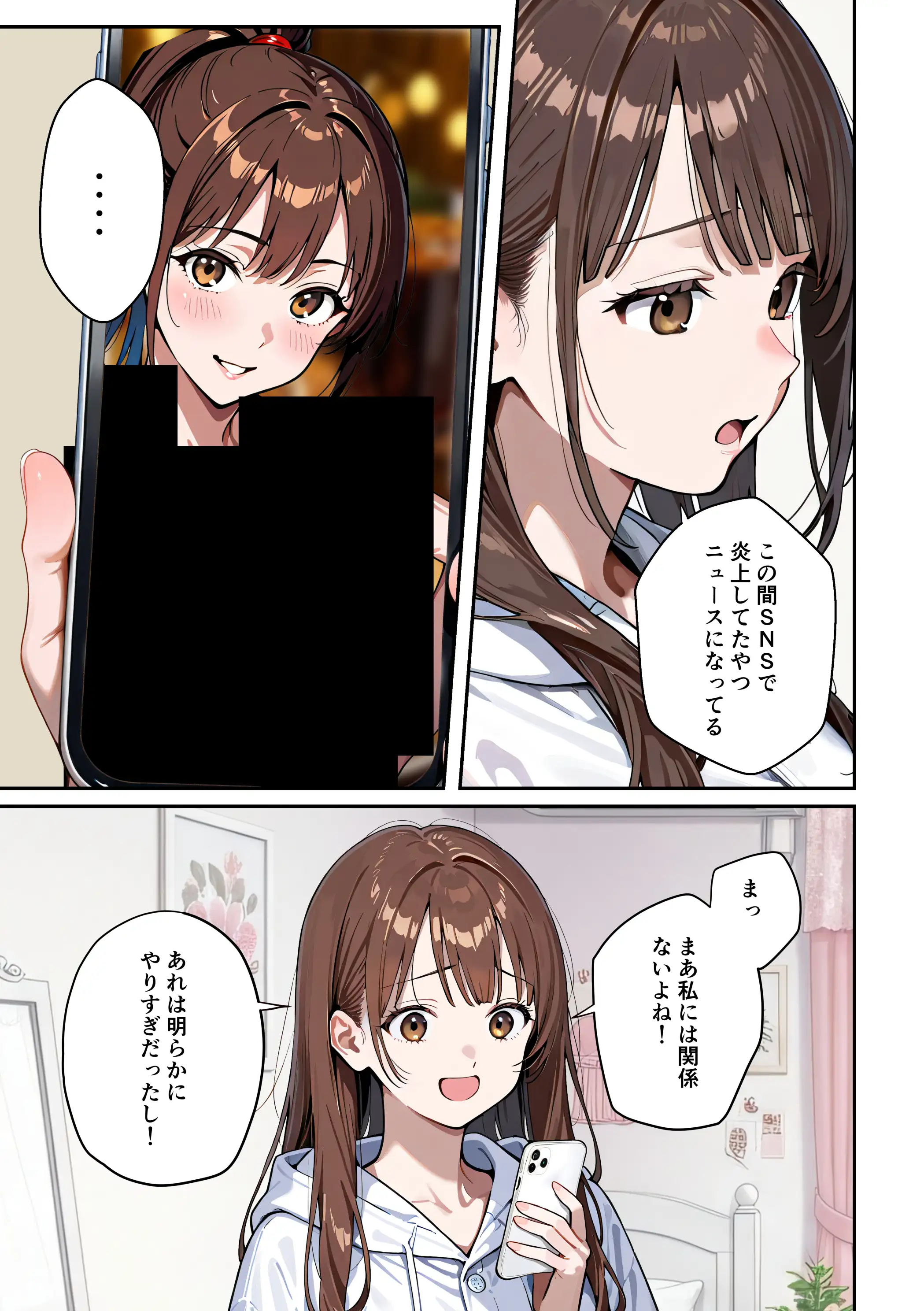 水着ユ○バ -承認欲求モンスターJDが、水着ユ○バでSNS炎上を切っ掛けにネット公開SEXした話- 33ページ