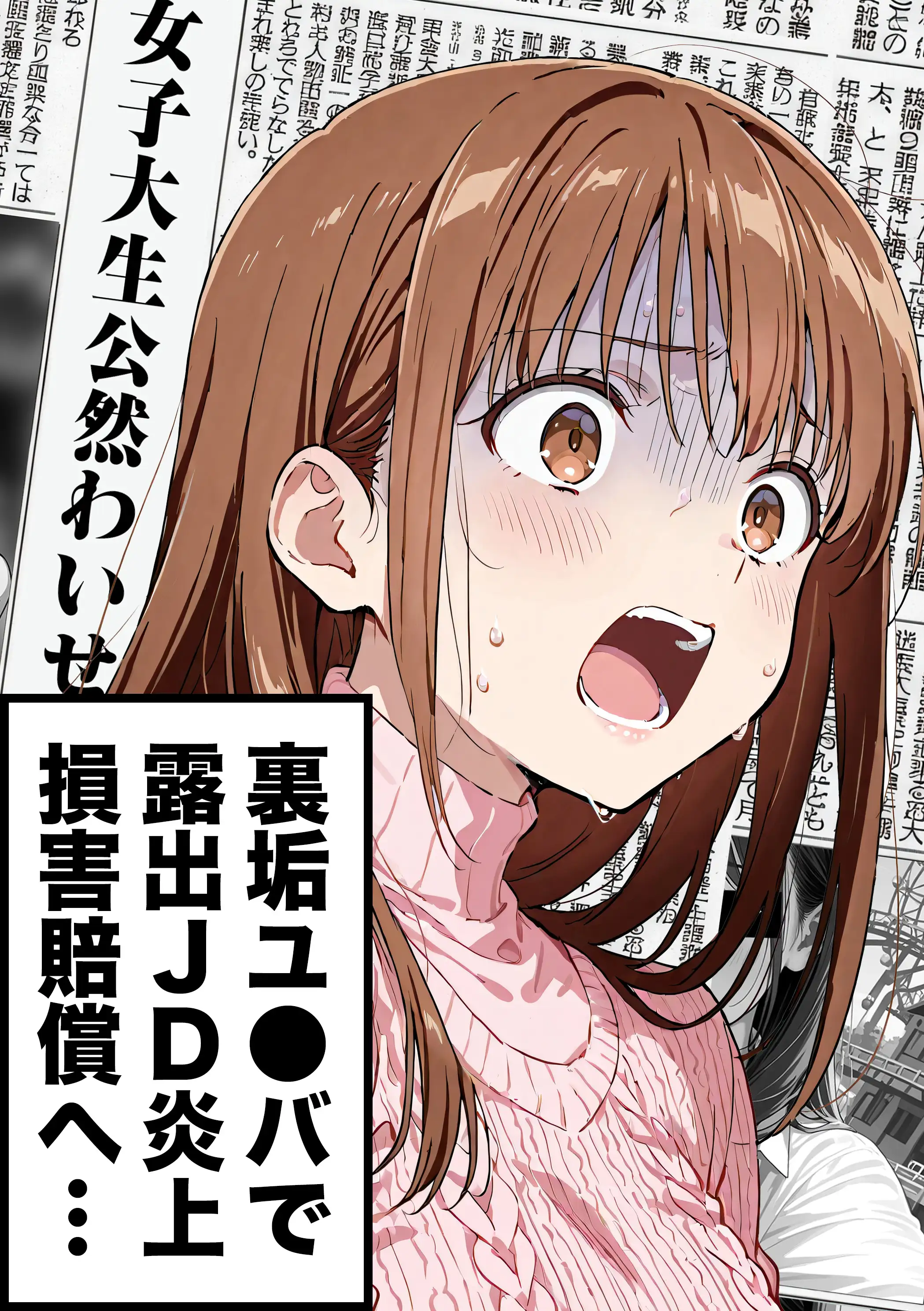 水着ユ○バ -承認欲求モンスターJDが、水着ユ○バでSNS炎上を切っ掛けにネット公開SEXした話- 71ページ