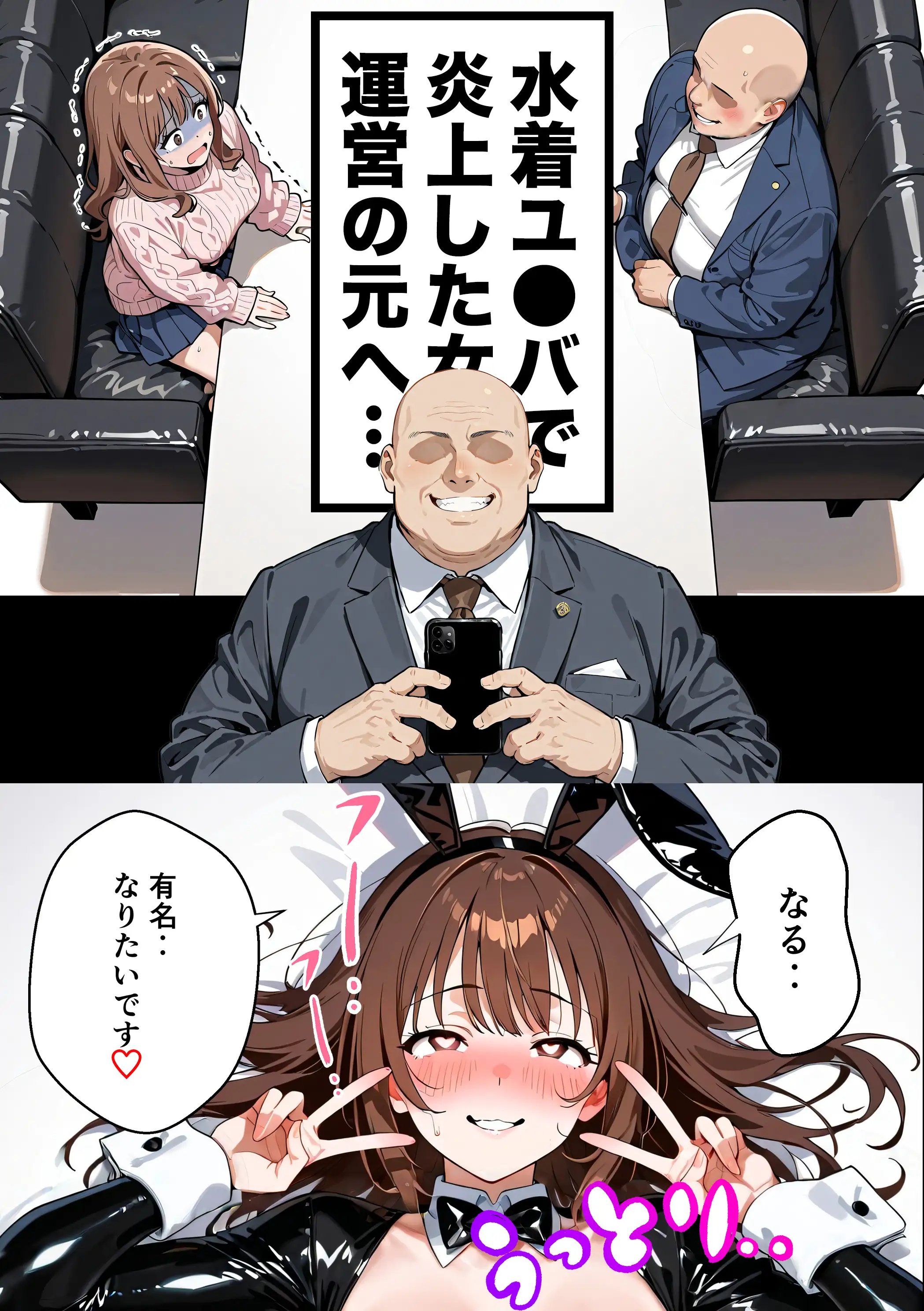 水着ユ○バ -承認欲求モンスターJDが、水着ユ○バでSNS炎上を切っ掛けにネット公開SEXした話- 75ページ