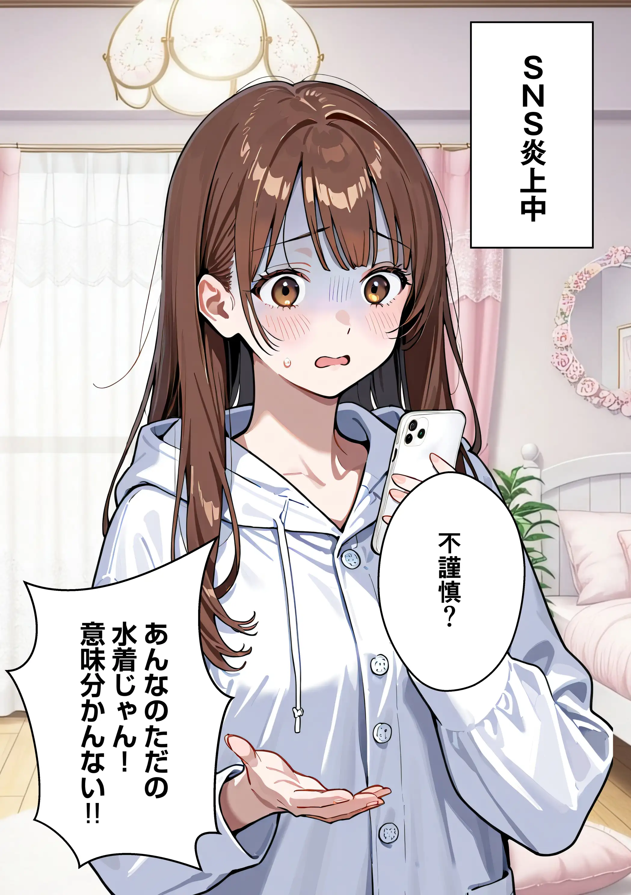 水着ユ○バ -承認欲求モンスターJDが、水着ユ○バでSNS炎上を切っ掛けにネット公開SEXした話- 82ページ