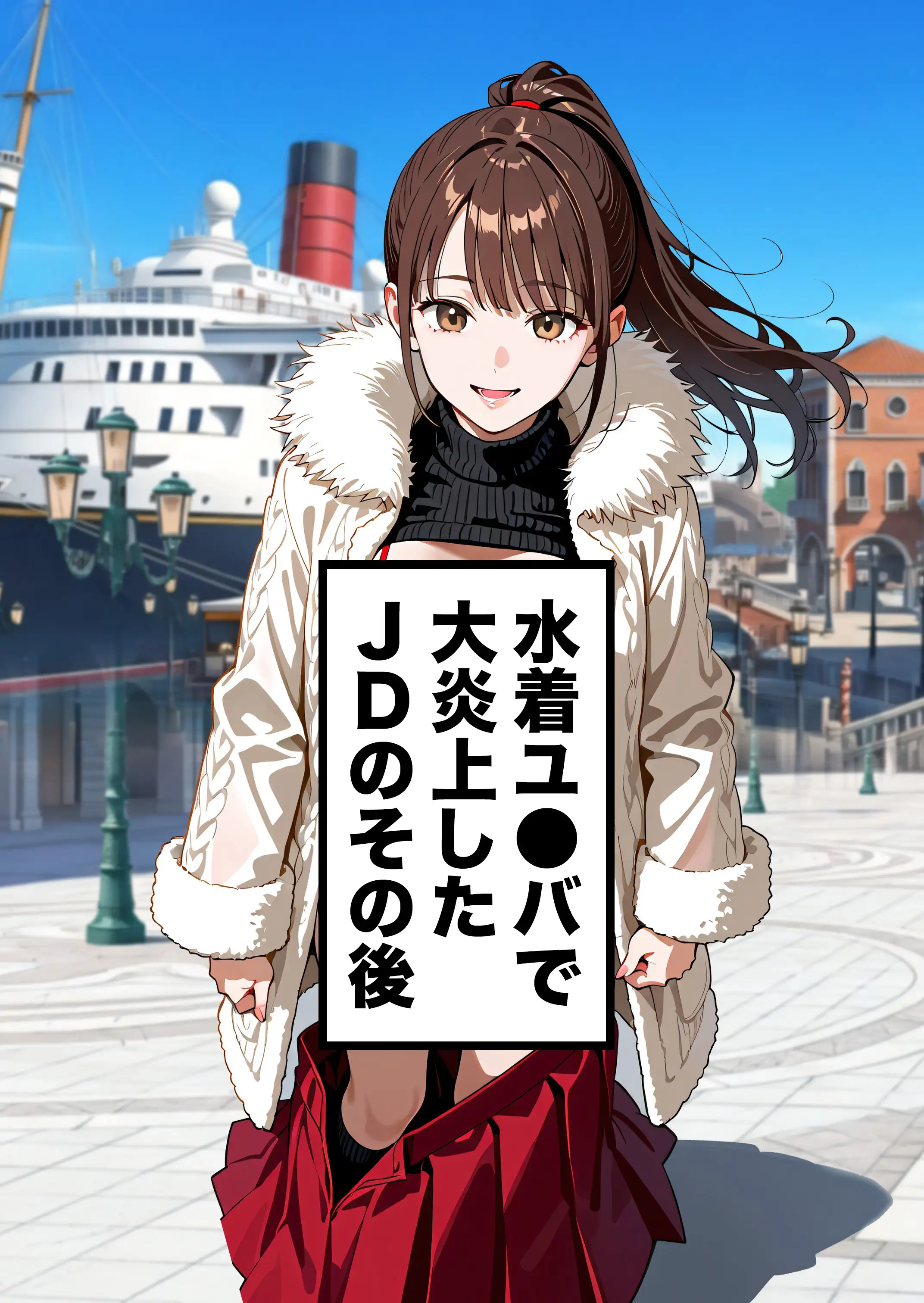 水着ユ○バ -承認欲求モンスターJDが、水着ユ○バでSNS炎上を切っ掛けにネット公開SEXした話- 83ページ