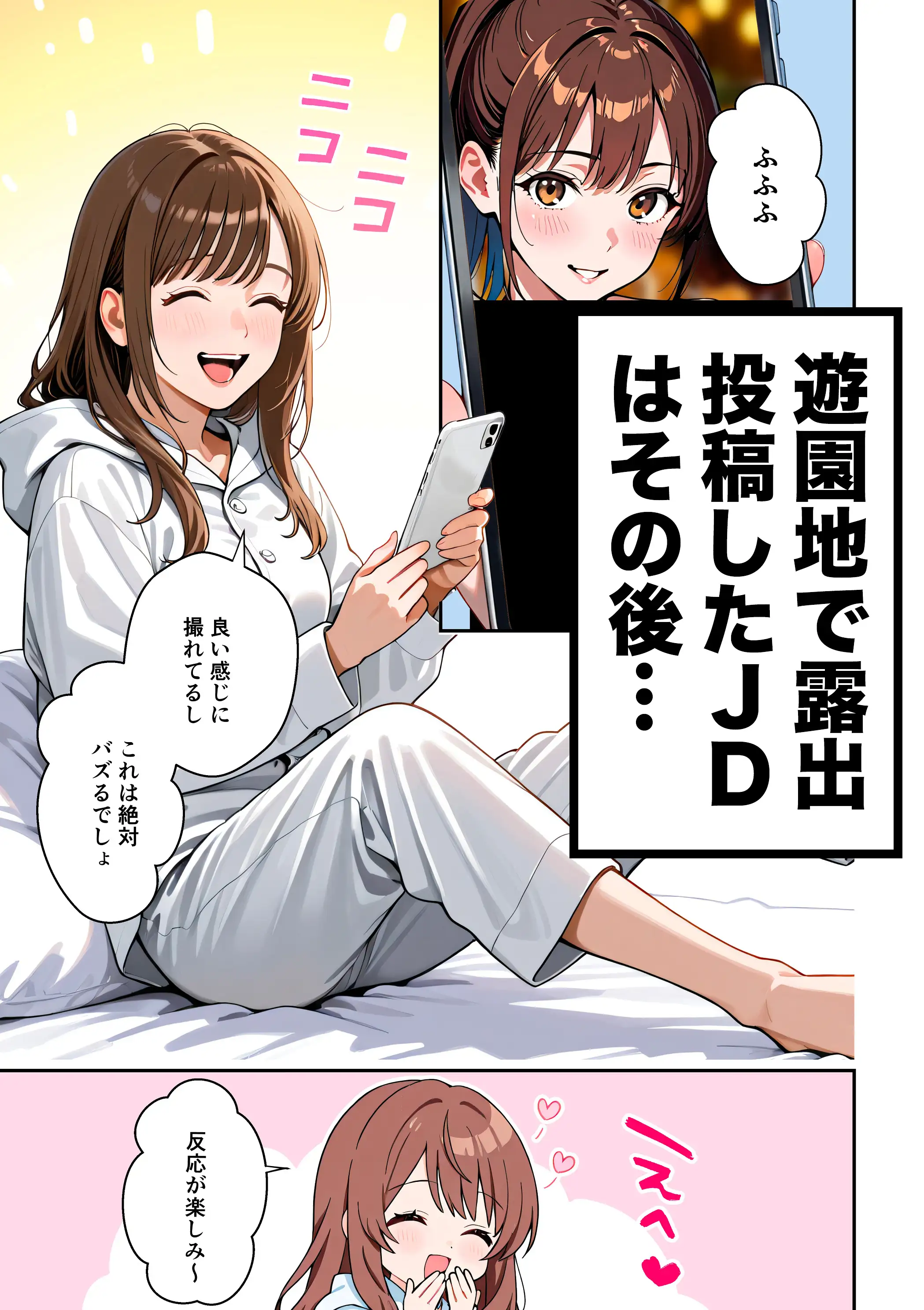 水着ユ○バ -承認欲求モンスターJDが、水着ユ○バでSNS炎上を切っ掛けにネット公開SEXした話- 110ページ