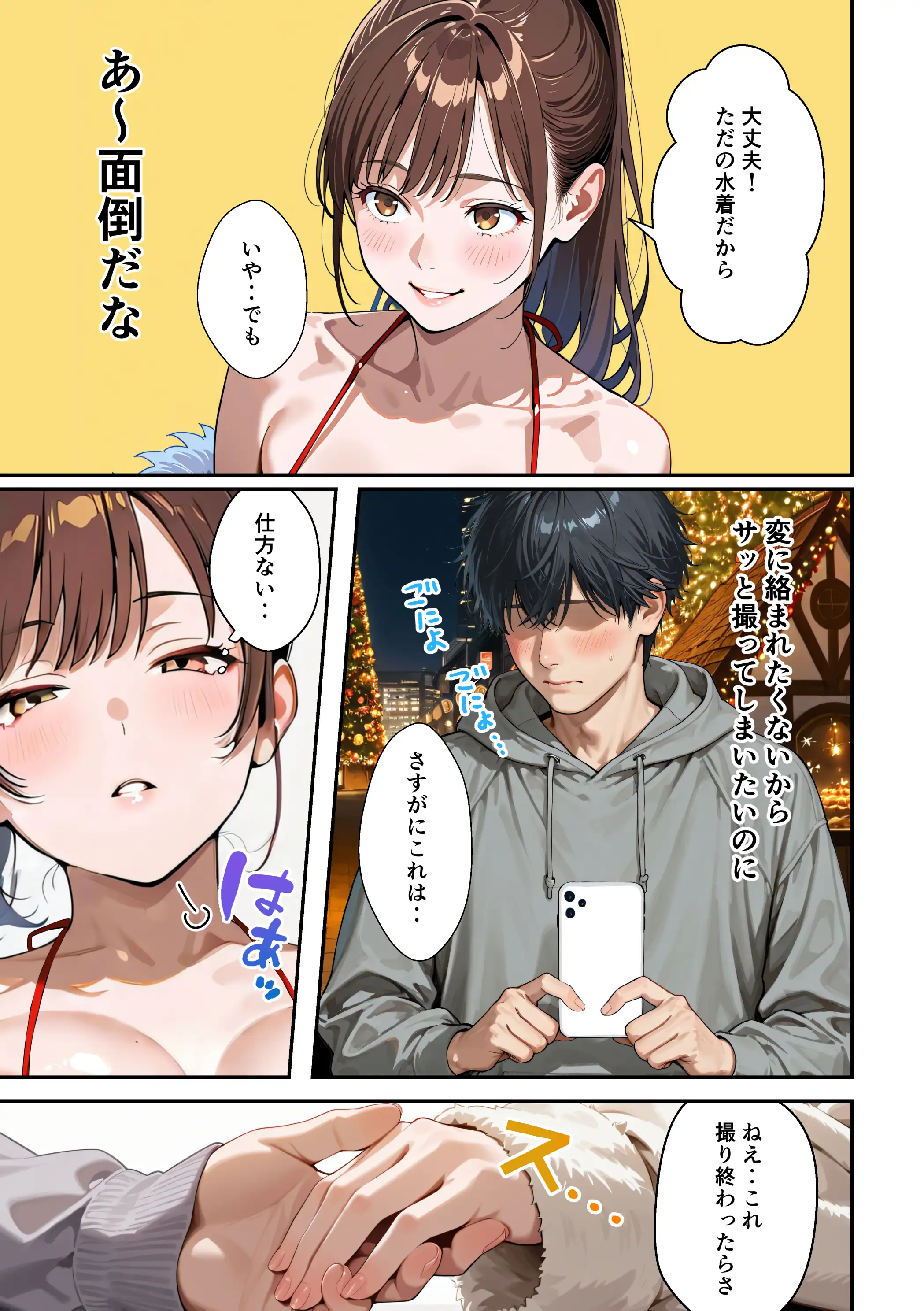 水着ユ○バ -承認欲求モンスターJDが、水着ユ○バでSNS炎上を切っ掛けにネット公開SEXした話- 140ページ