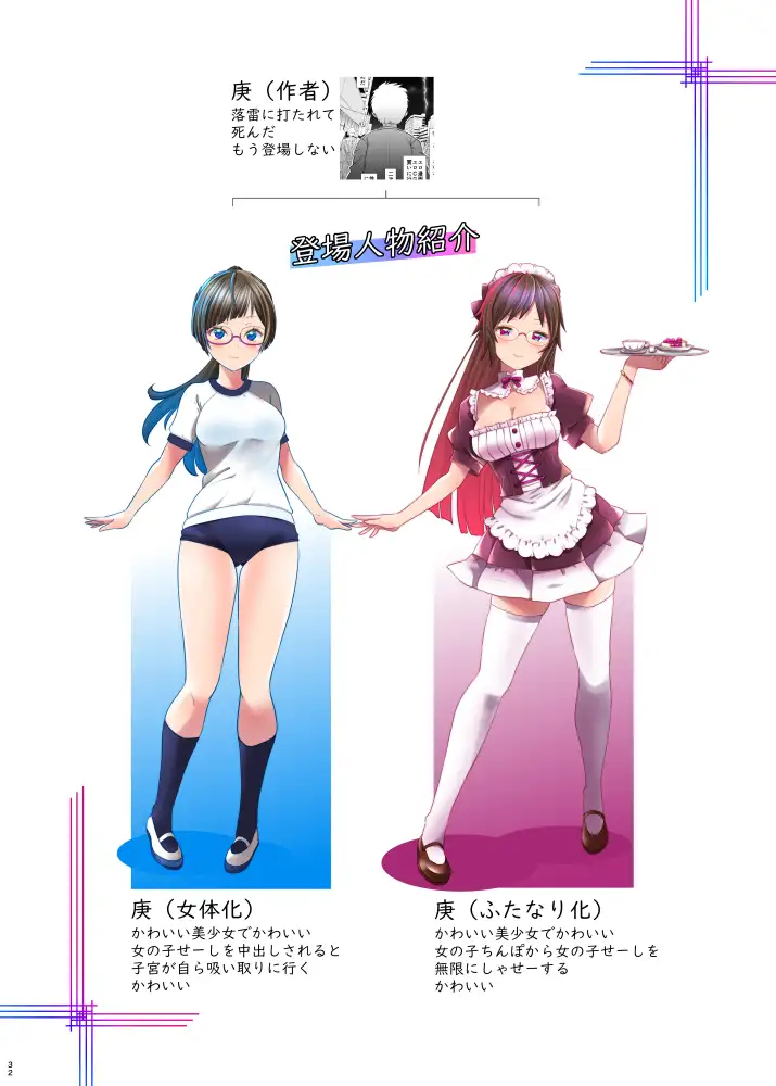 【総集編】俺が分裂して異世界でTSする話1〜12 28ページ