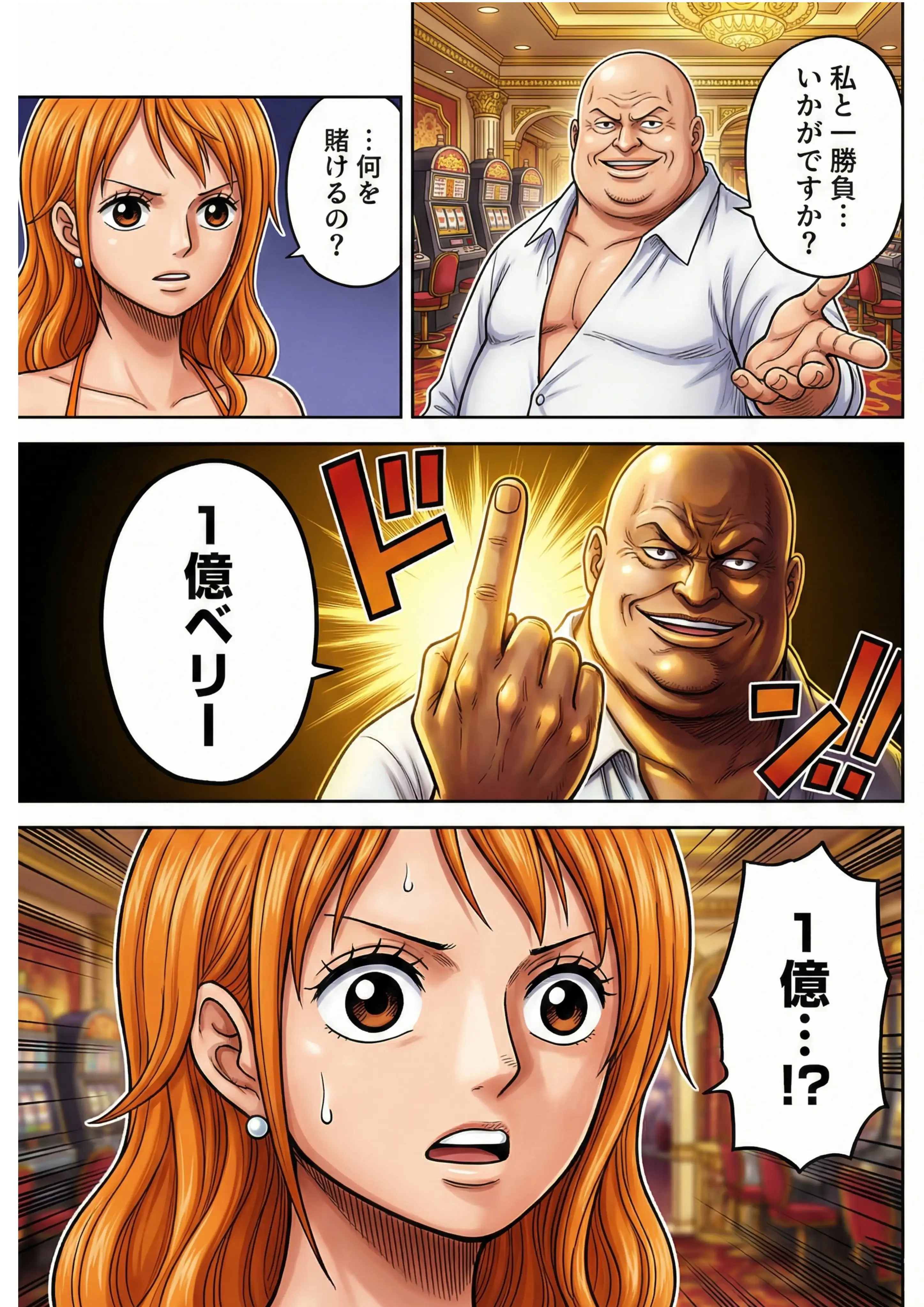 賭けに負けた航海士の末路〜性処理メイドナミ編〜 4ページ