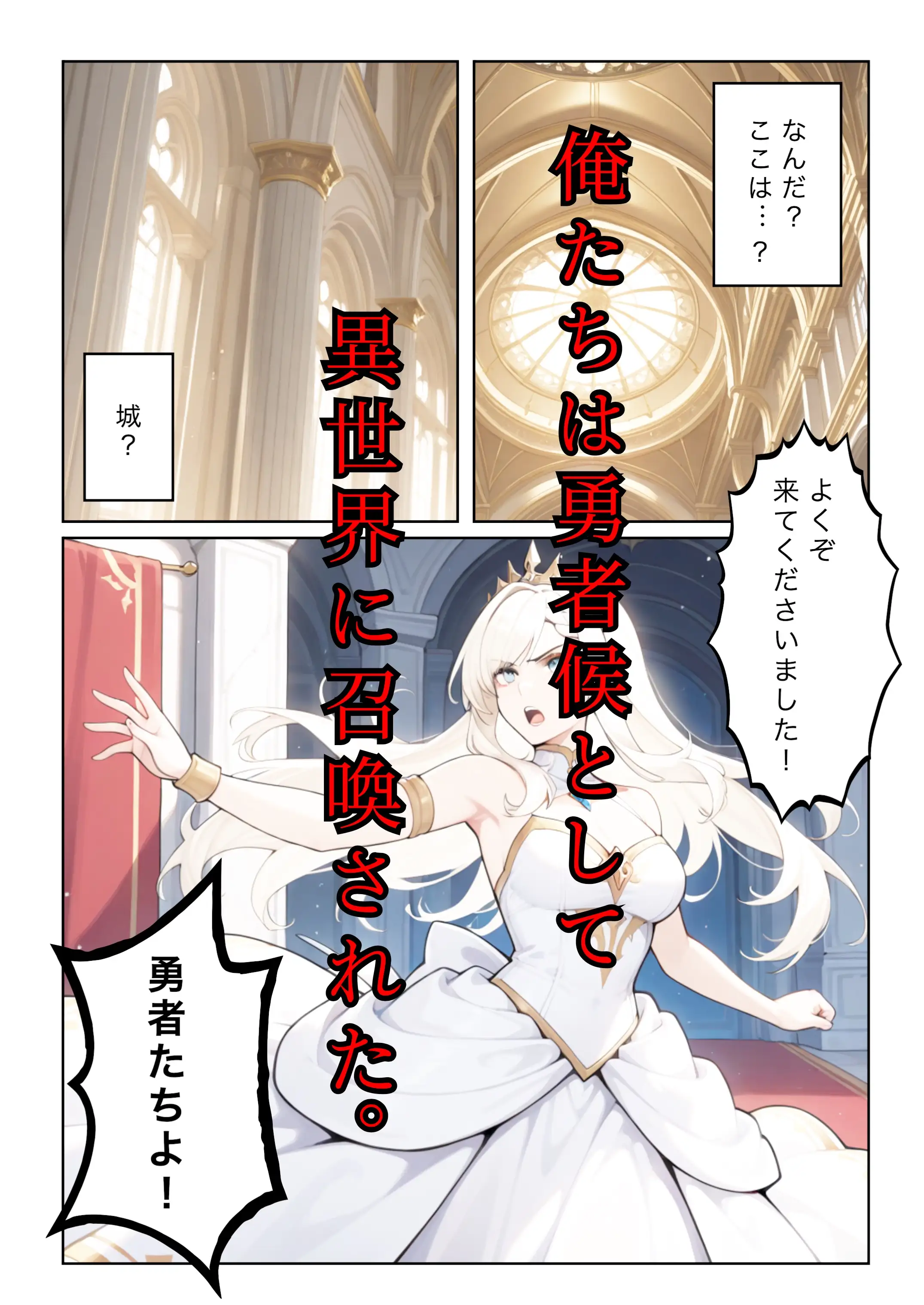 勇者選抜で見捨てられた俺のスキル《発汗》実は全能力を奪う《体液吸収》最凶チートでした。【総集編1〜4話】 1ページ