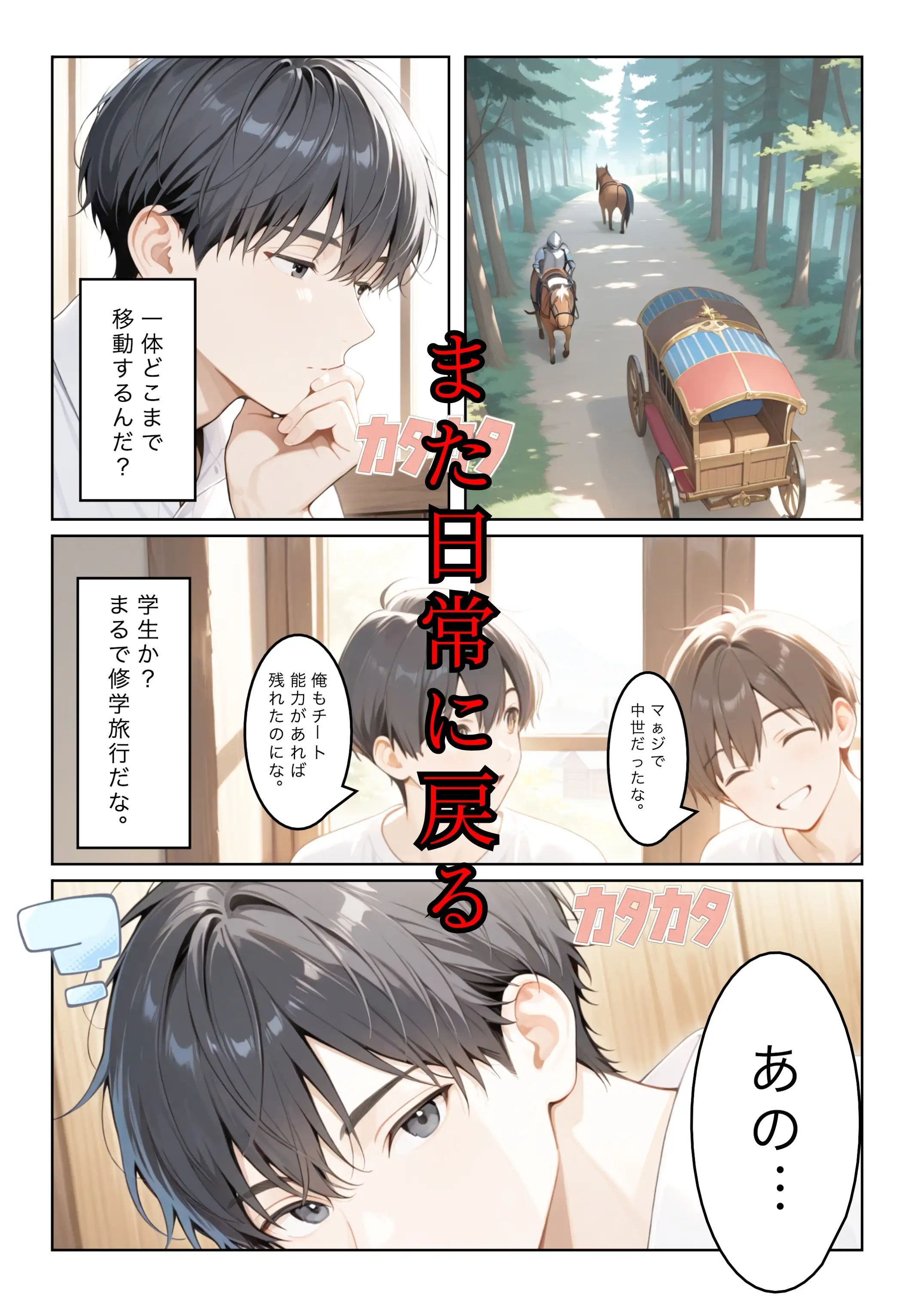 勇者選抜で見捨てられた俺のスキル《発汗》実は全能力を奪う《体液吸収》最凶チートでした。【総集編1〜4話】 5ページ