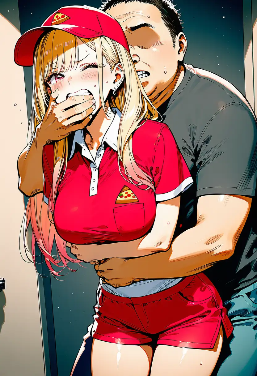 着せ替え人形のオ・シ・ゴ・ト 〜バ先で犯●れる喜〇川海夢〜 1ページ