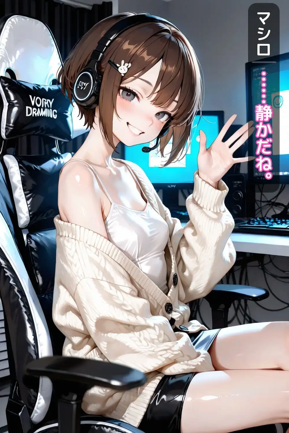 綾瀬真白のV配信で公開するね（3話パック）【地下アイドル】【枕営業】【魔法のオナホ】【CDZ】 2ページ