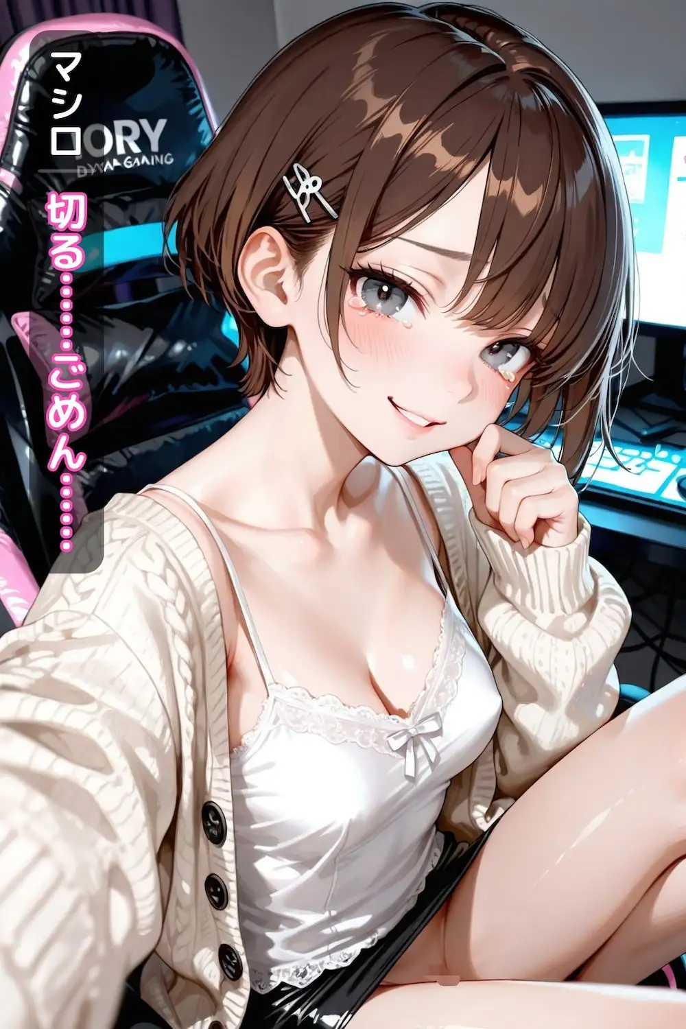 綾瀬真白のV配信で公開するね（3話パック）【地下アイドル】【枕営業】【魔法のオナホ】【CDZ】 10ページ