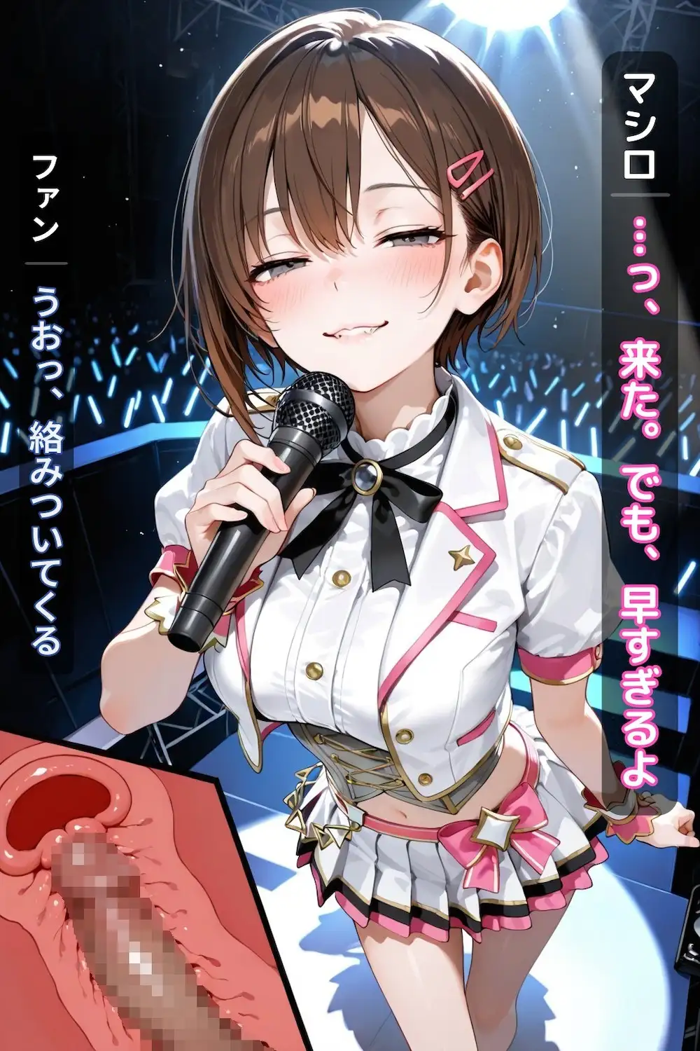 綾瀬真白のV配信で公開するね（3話パック）【地下アイドル】【枕営業】【魔法のオナホ】【CDZ】 20ページ