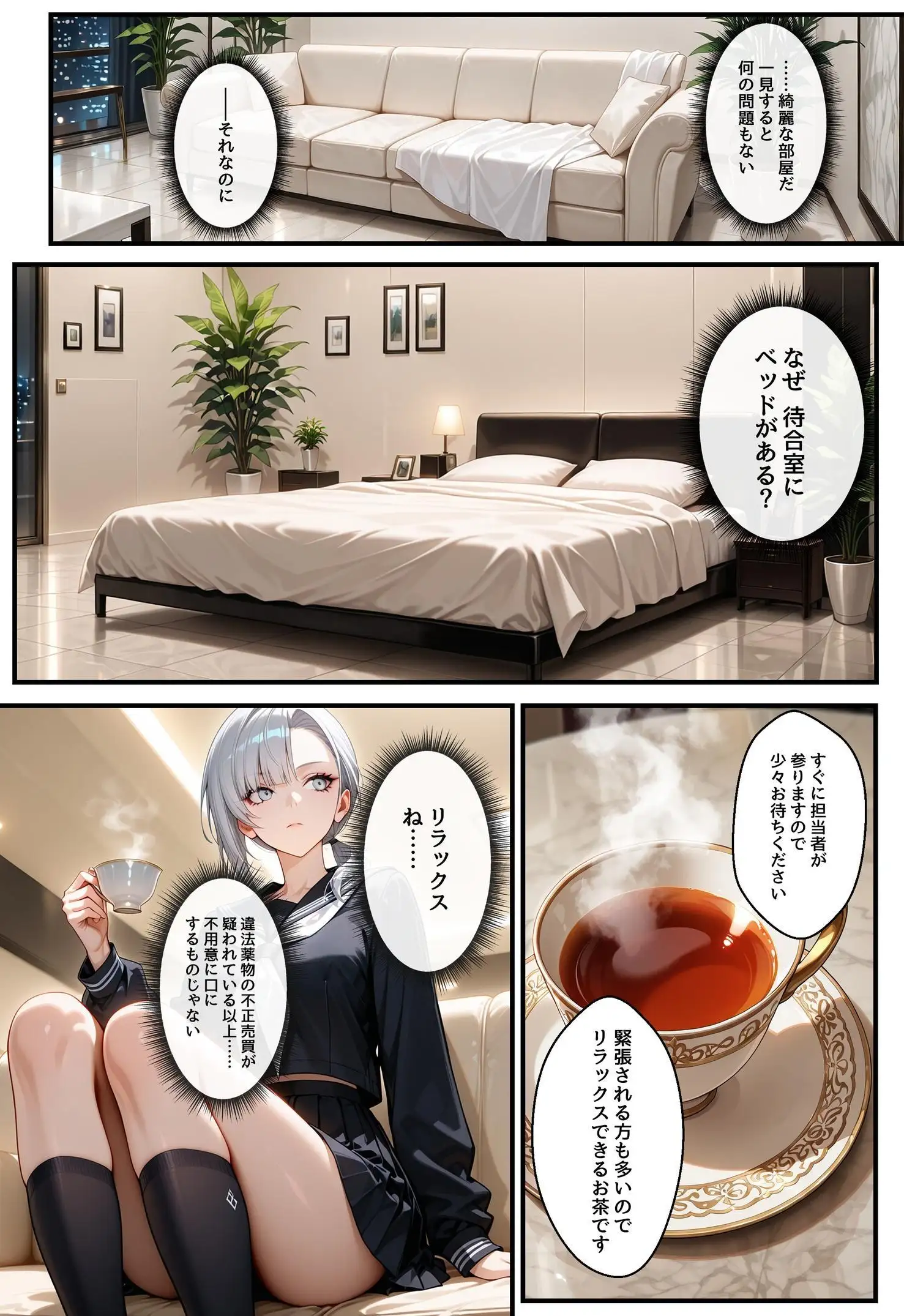 潜入捜査で芸能スカウトされた結果、エッチな目に遭いました 8ページ