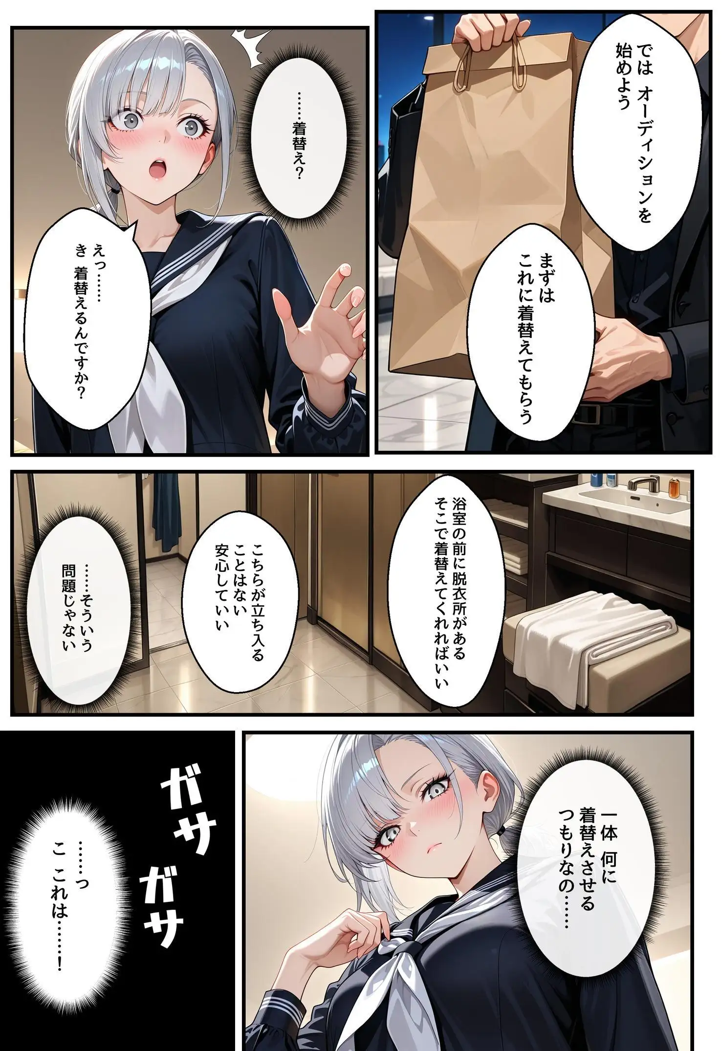 潜入捜査で芸能スカウトされた結果、エッチな目に遭いました 15ページ