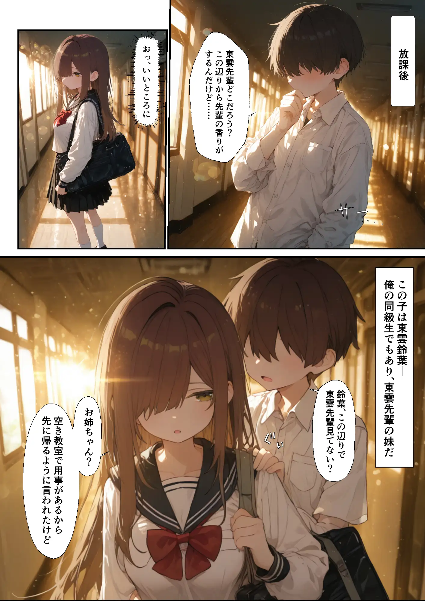 東雲姉妹の場合 - シコ許可もらおうとしたら、えっちな展開になる話 3ページ