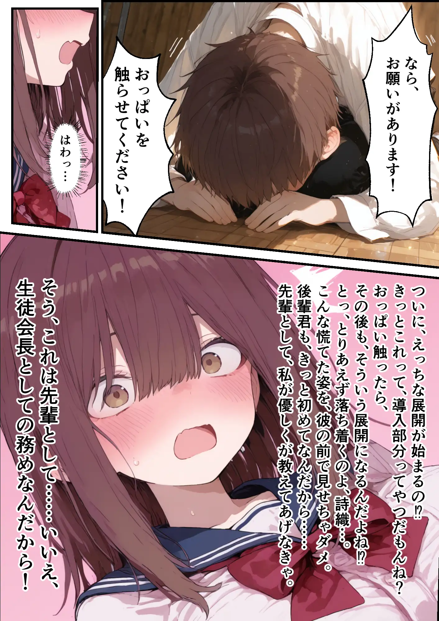 東雲姉妹の場合 - シコ許可もらおうとしたら、えっちな展開になる話 17ページ
