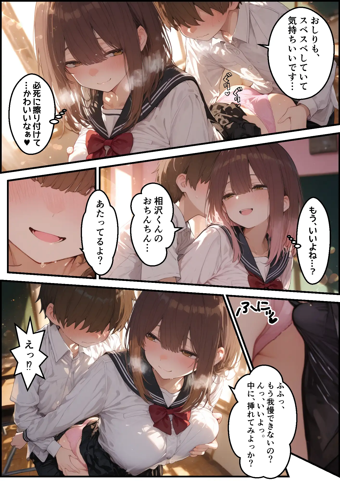 東雲姉妹の場合 - シコ許可もらおうとしたら、えっちな展開になる話 20ページ