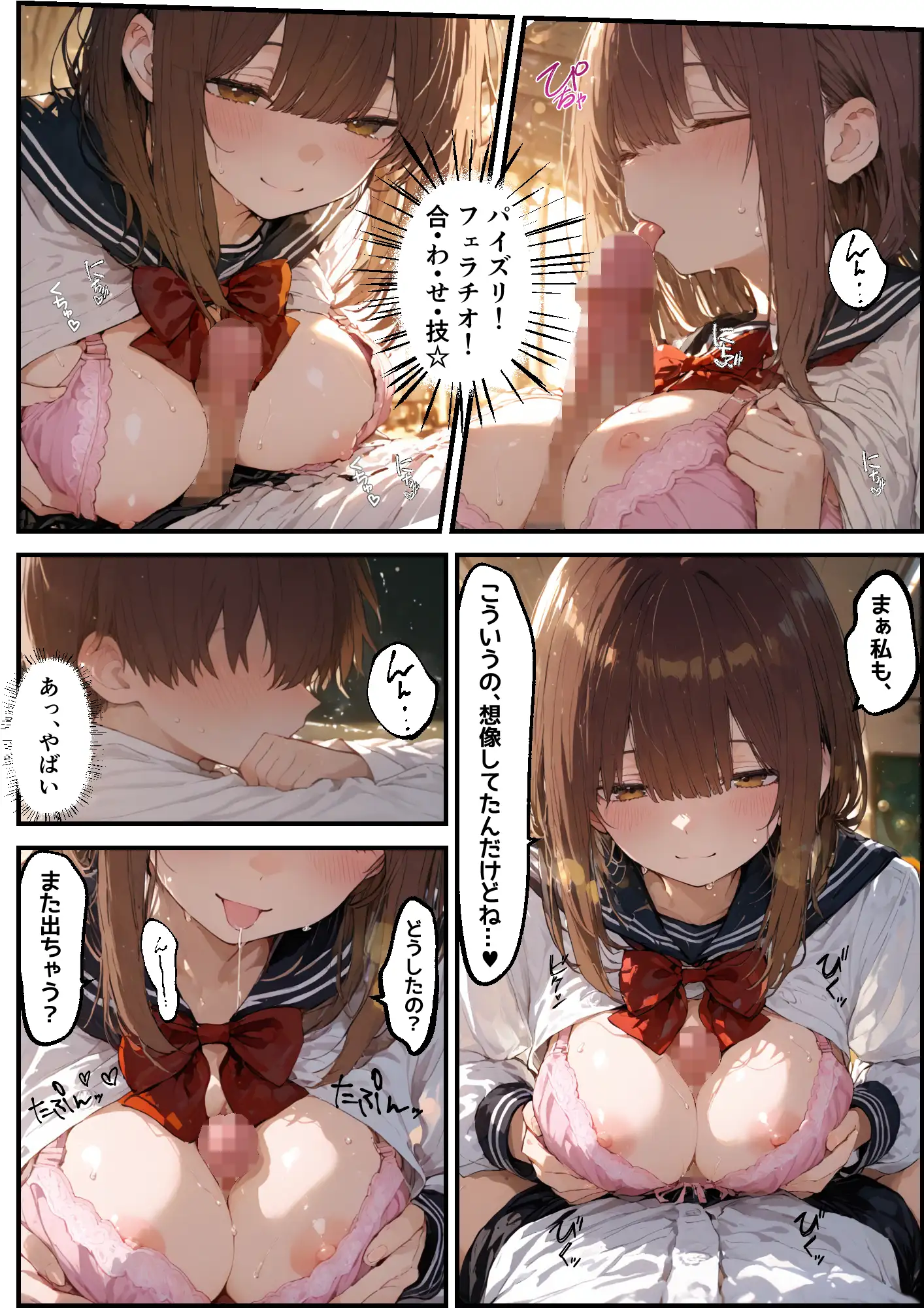 東雲姉妹の場合 - シコ許可もらおうとしたら、えっちな展開になる話 34ページ