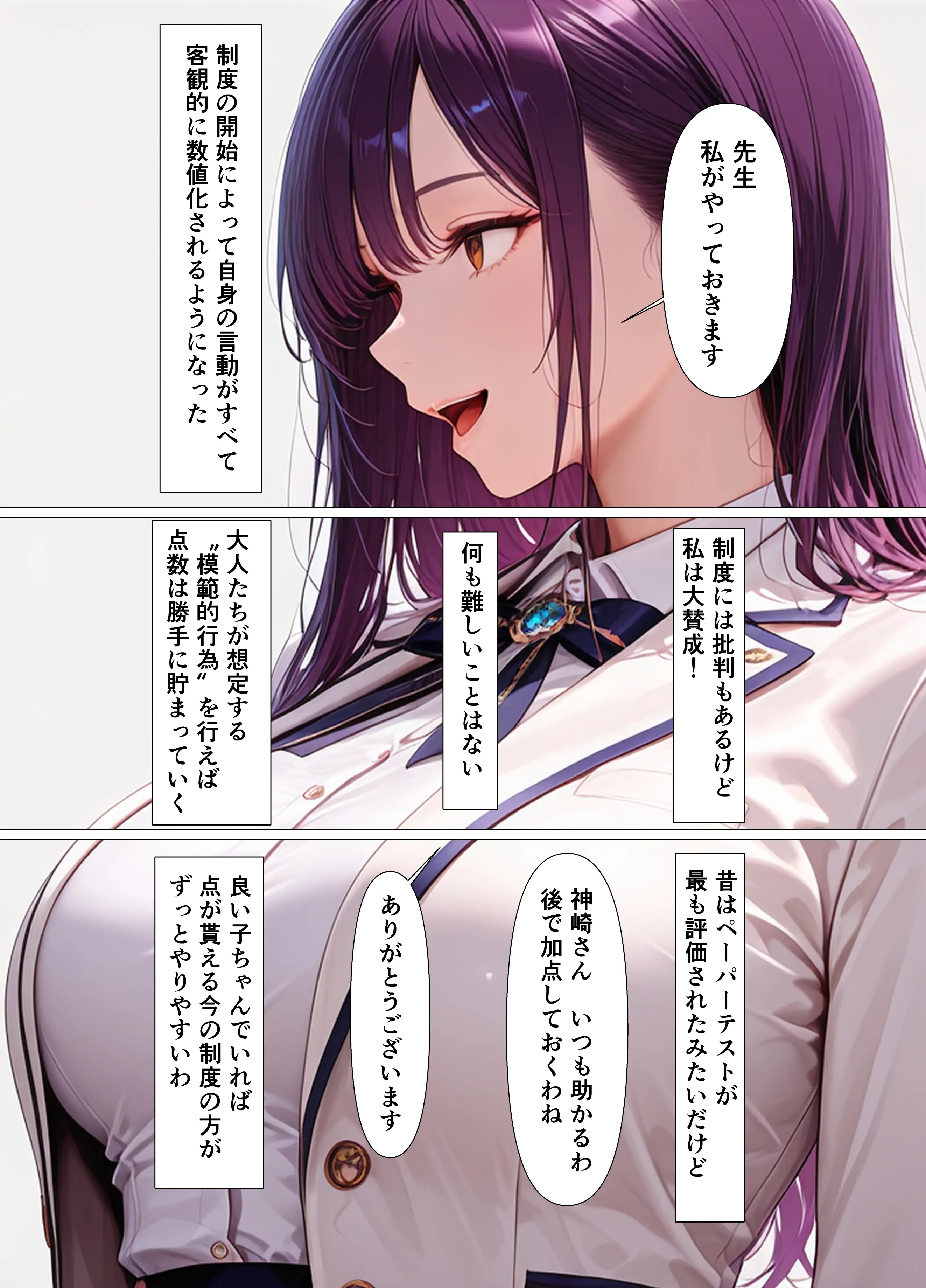 巨乳委員長快楽堕ち〜理性のログアウト〜 2ページ