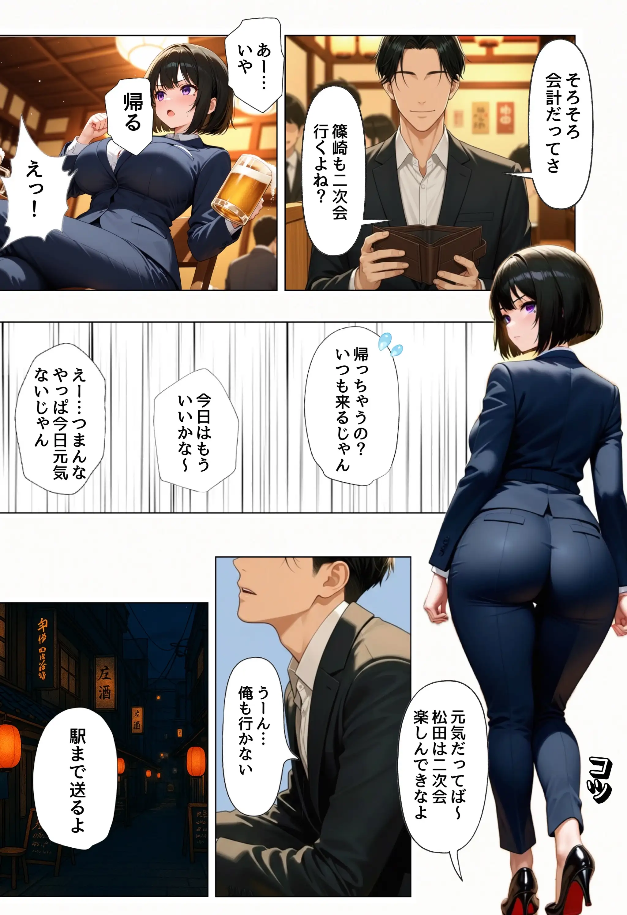 強気な裏アカ警察官を潮だくセックスでわからせたので再教育して完堕ちさせる話 7ページ