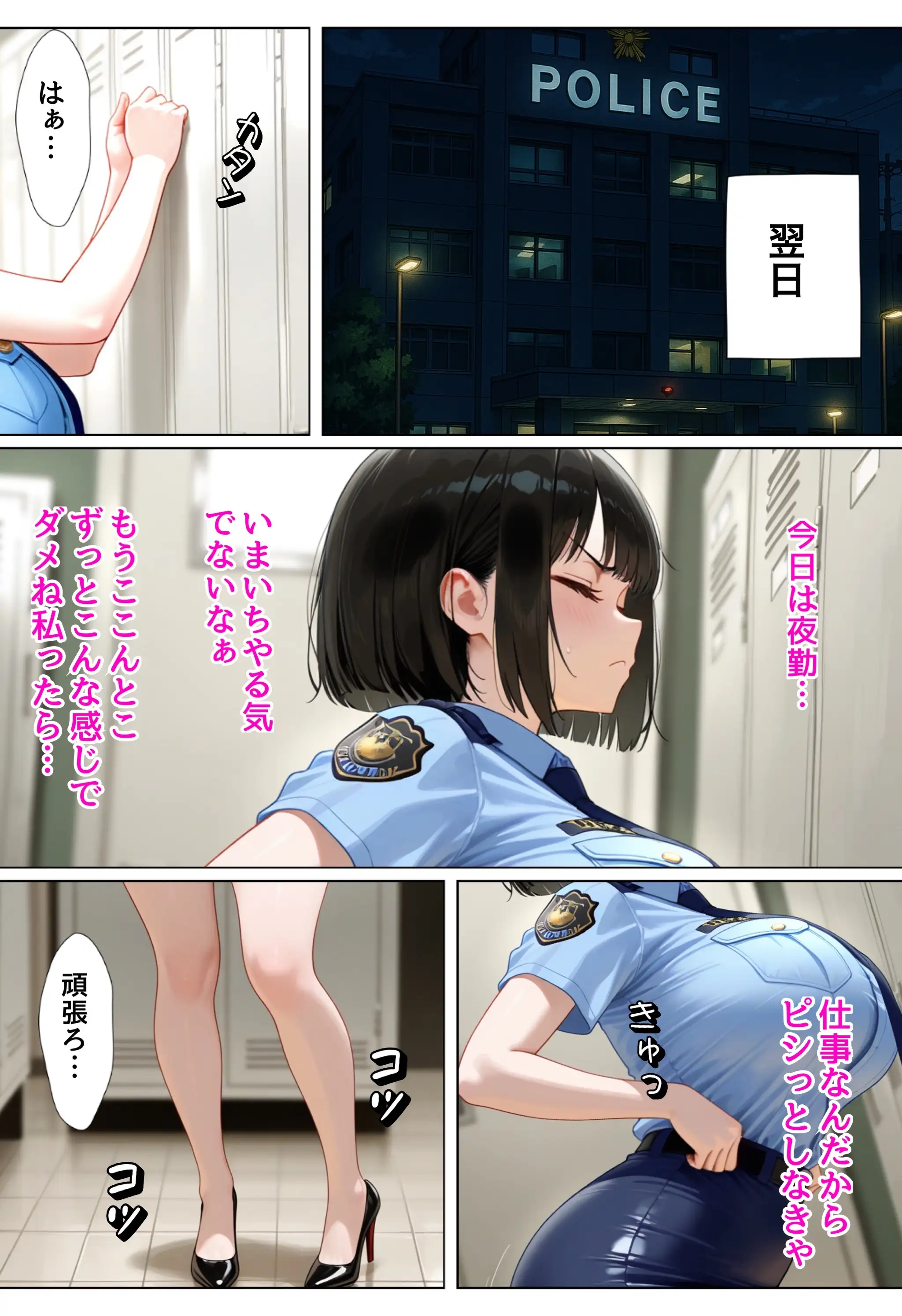 強気な裏アカ警察官を潮だくセックスでわからせたので再教育して完堕ちさせる話 17ページ