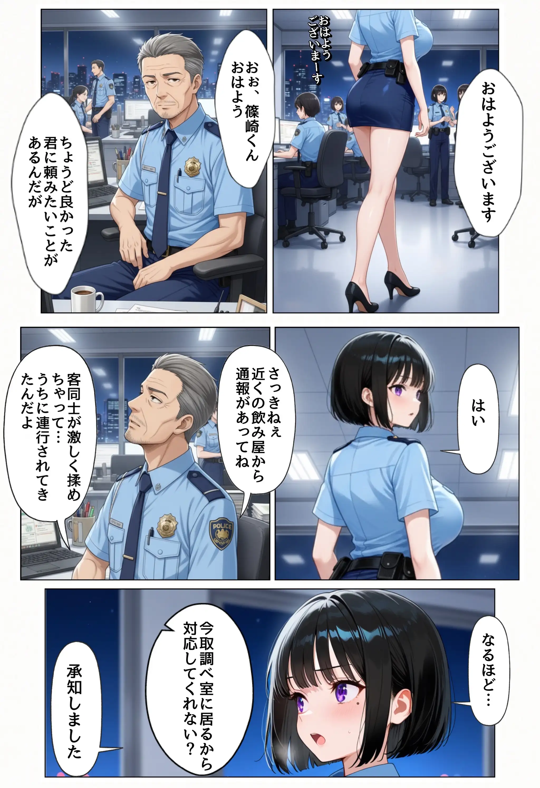 強気な裏アカ警察官を潮だくセックスでわからせたので再教育して完堕ちさせる話 18ページ