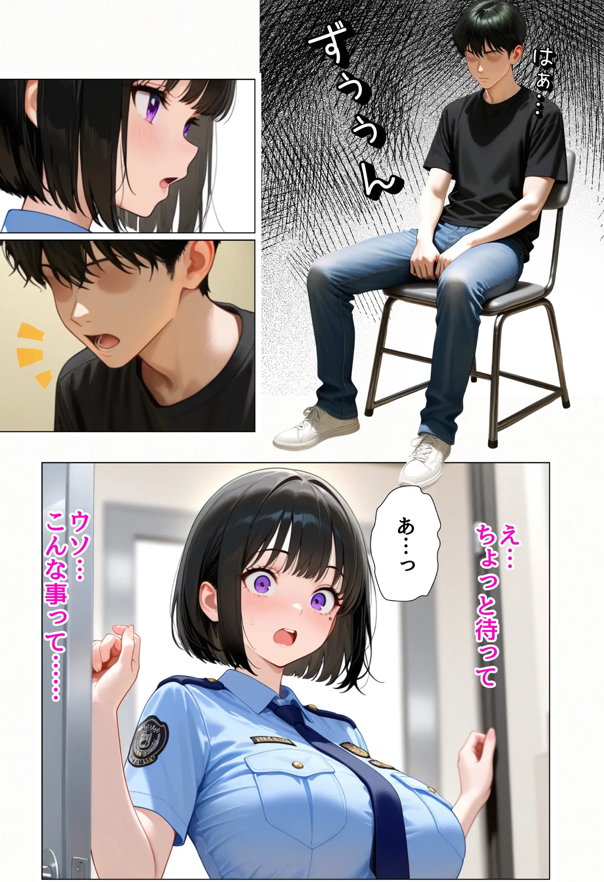 強気な裏アカ警察官を潮だくセックスでわからせたので再教育して完堕ちさせる話 20ページ