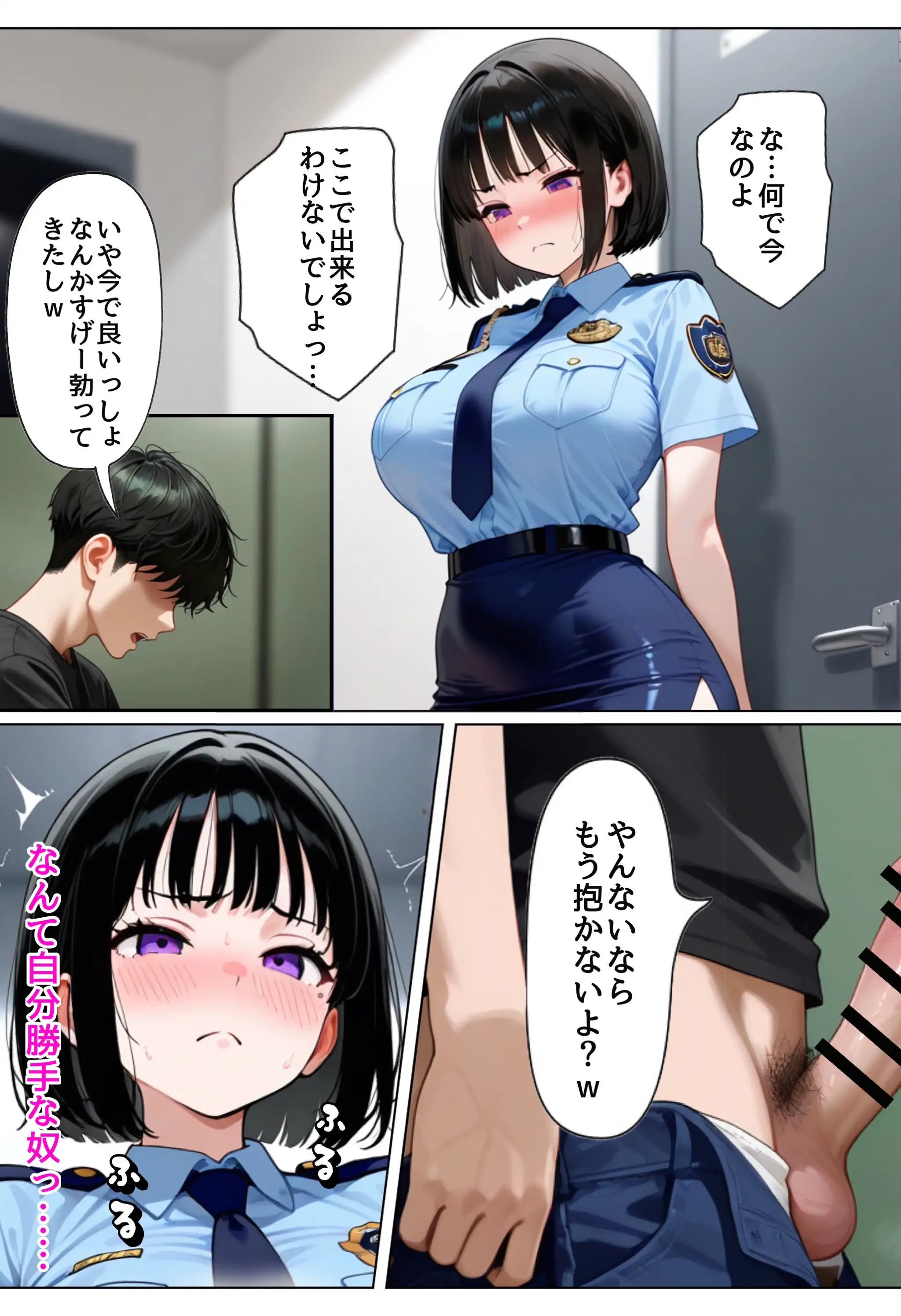 強気な裏アカ警察官を潮だくセックスでわからせたので再教育して完堕ちさせる話 29ページ