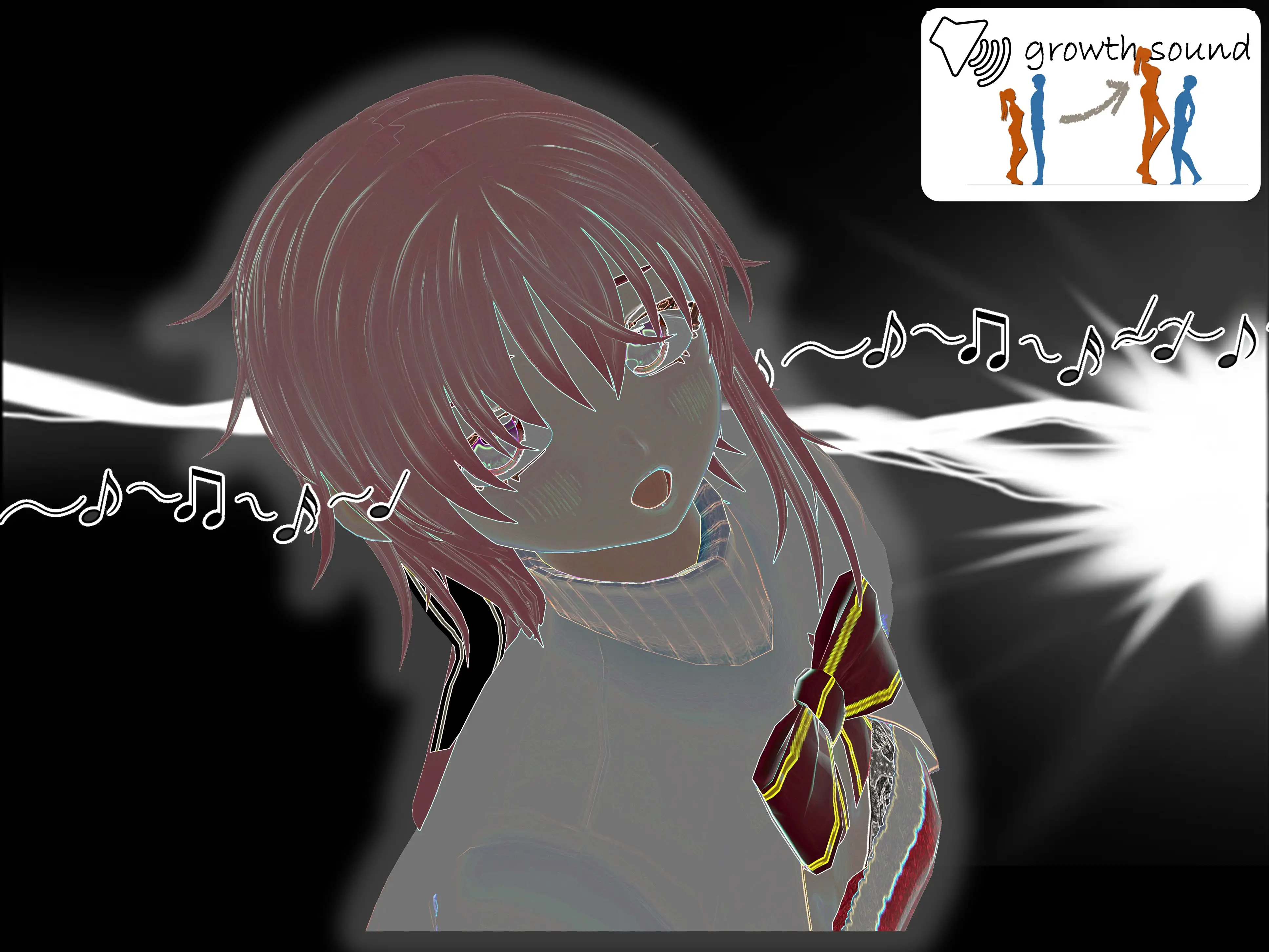 女子だけデカく 男子を追い抜く 成長音〜サンタ編〜 7ページ