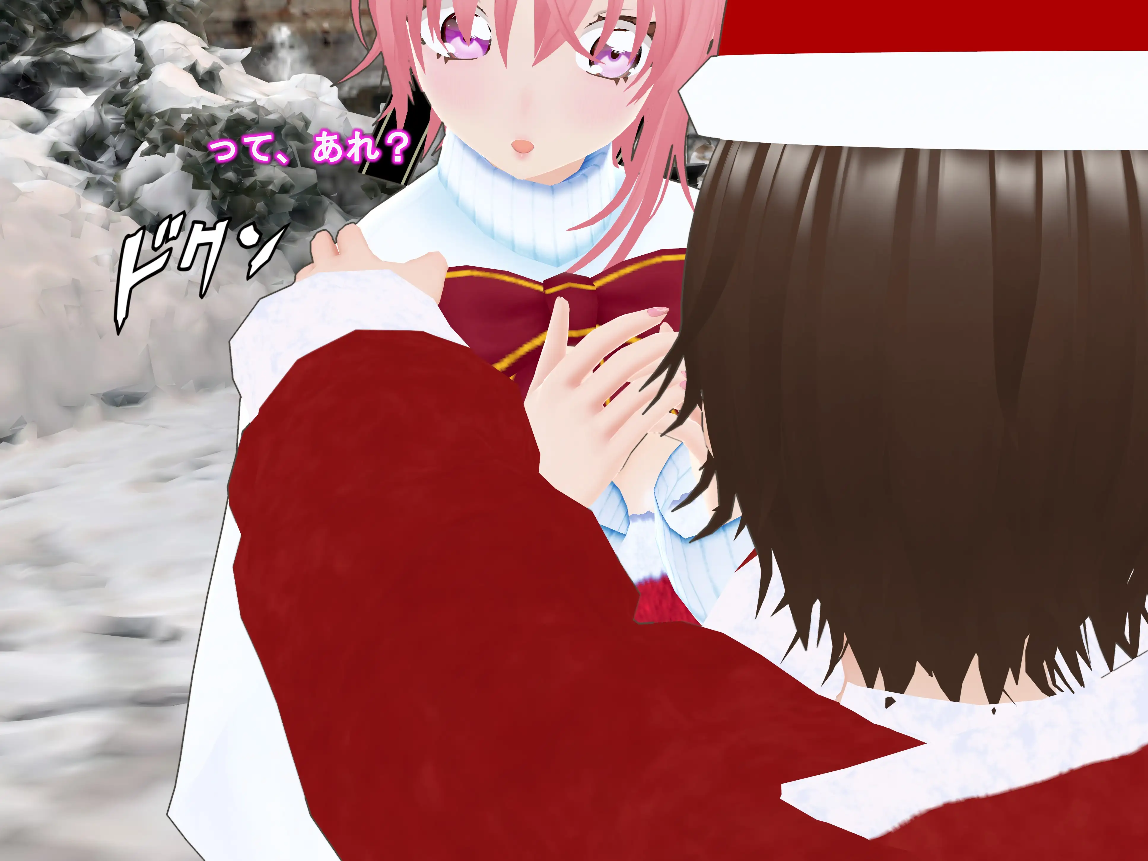 女子だけデカく 男子を追い抜く 成長音〜サンタ編〜 32ページ