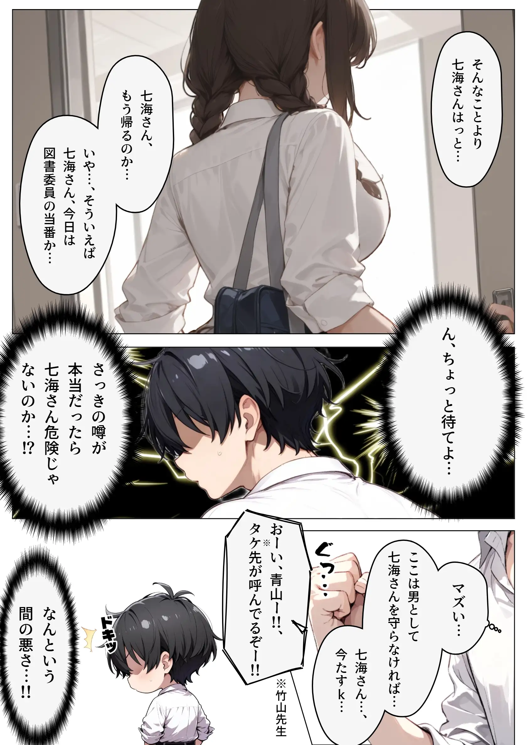 図書室の彼女と僕だけの秘密 8ページ