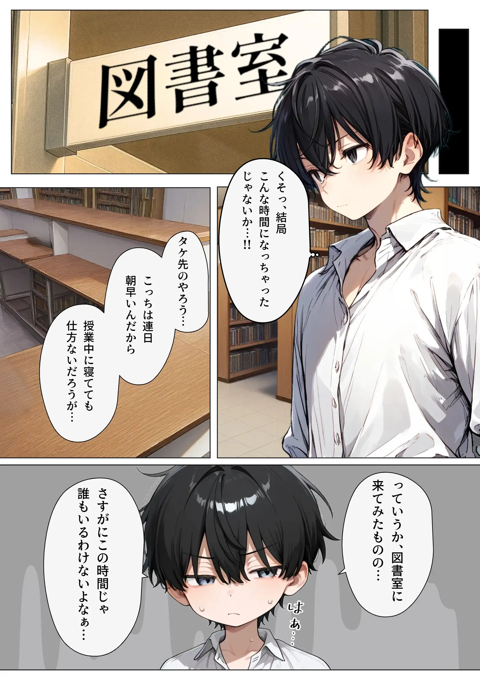 図書室の彼女と僕だけの秘密 9ページ