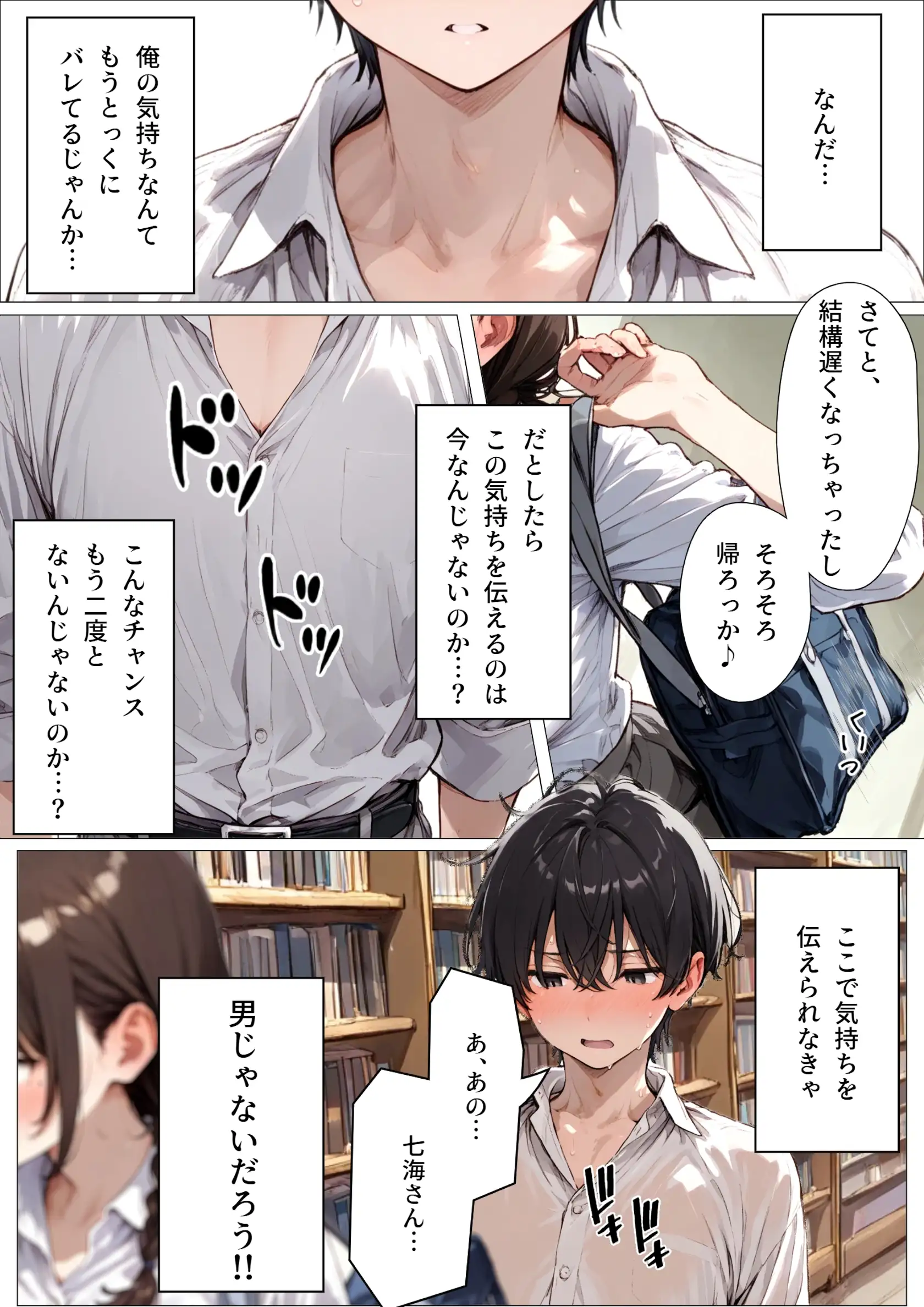 図書室の彼女と僕だけの秘密 28ページ