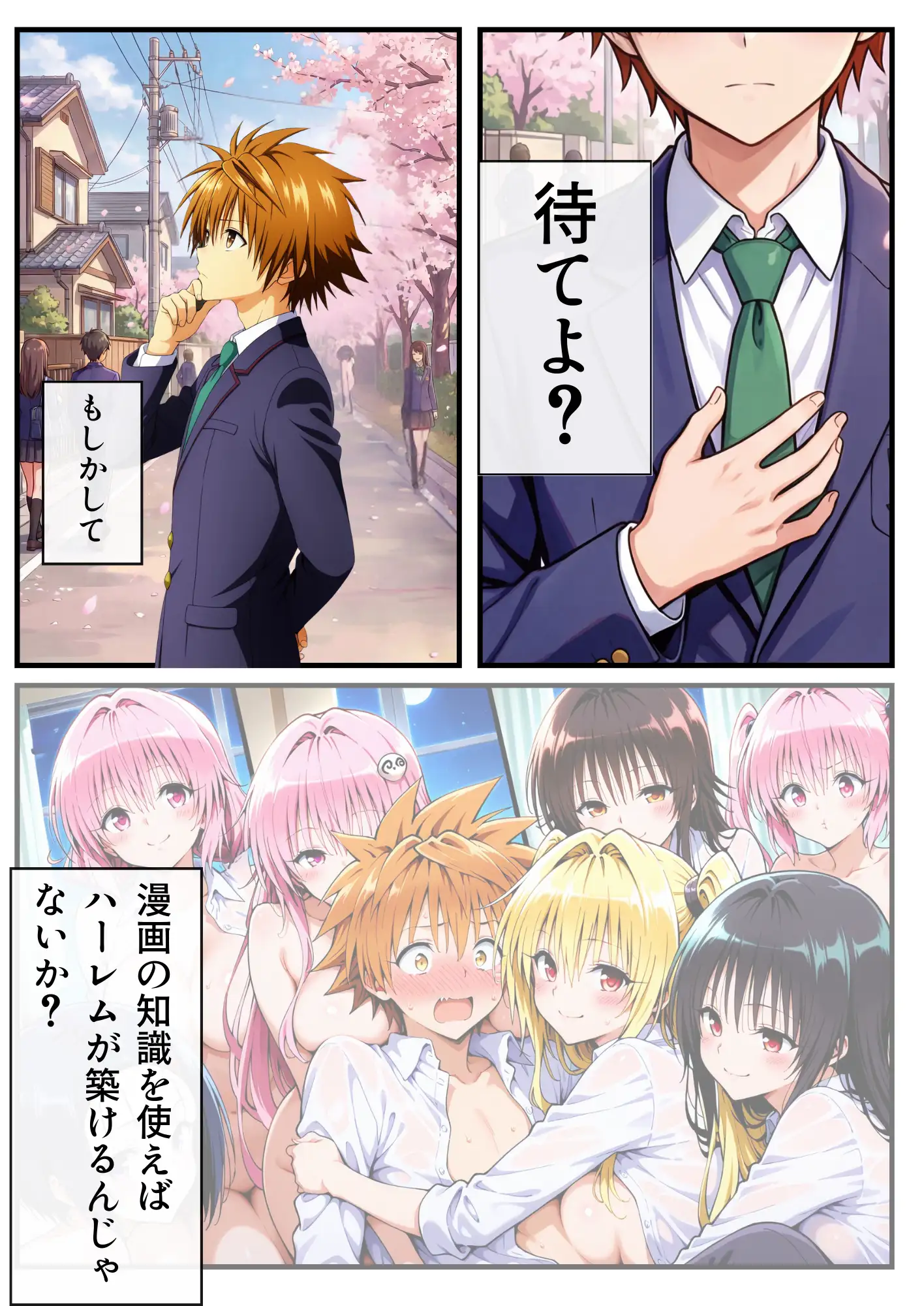 転生したら結城リトだった件 17ページ
