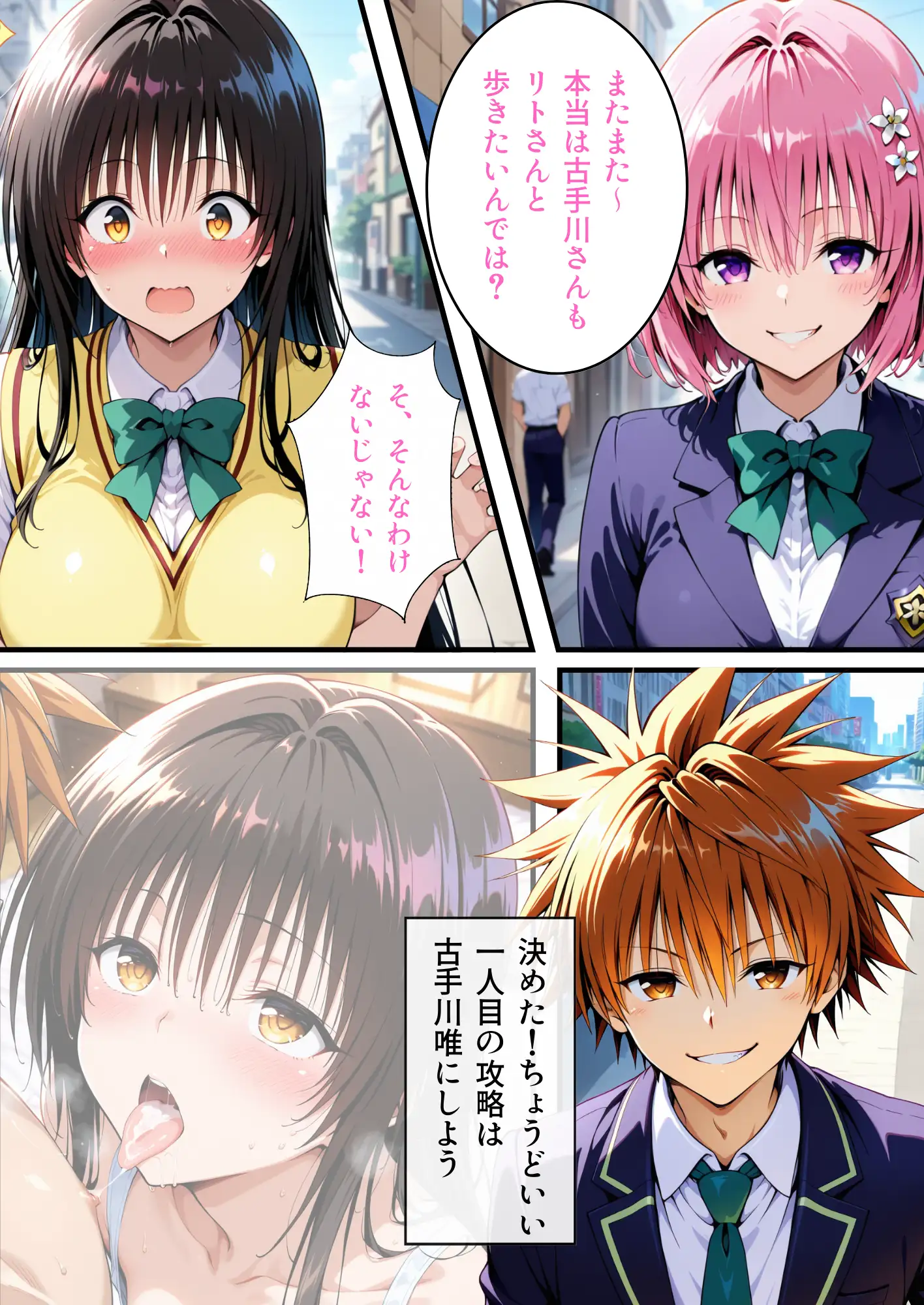 転生したら結城リトだった件 20ページ