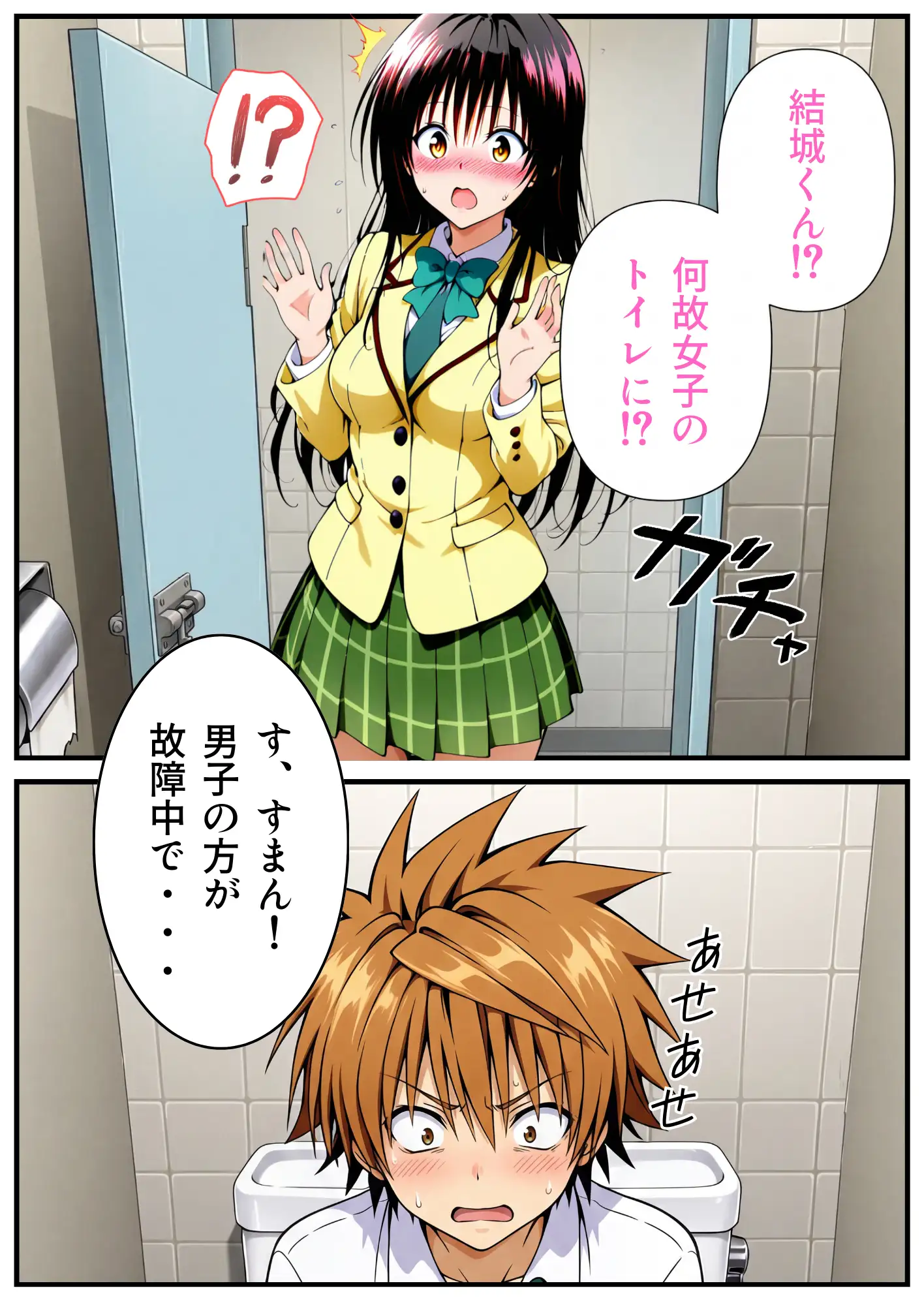 転生したら結城リトだった件 35ページ