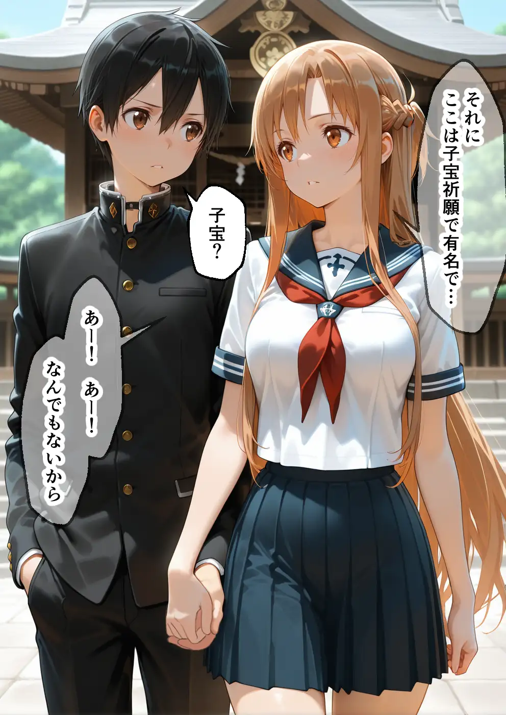 淫紋によって快楽 何度もイかされ寝取られる  アスナ編 6ページ