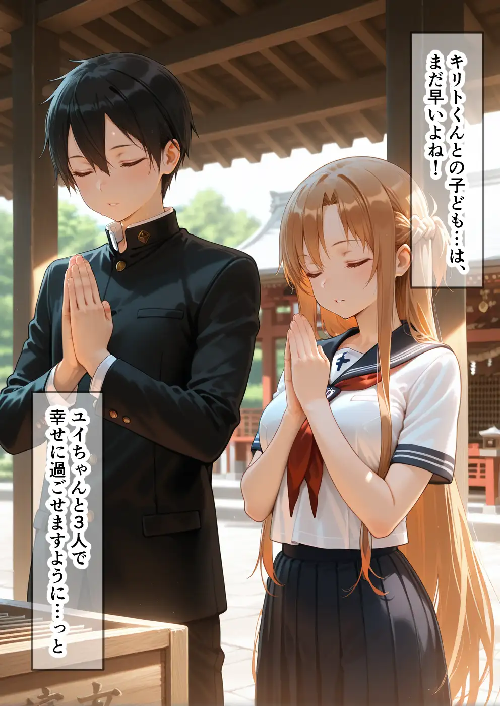 淫紋によって快楽 何度もイかされ寝取られる  アスナ編 7ページ