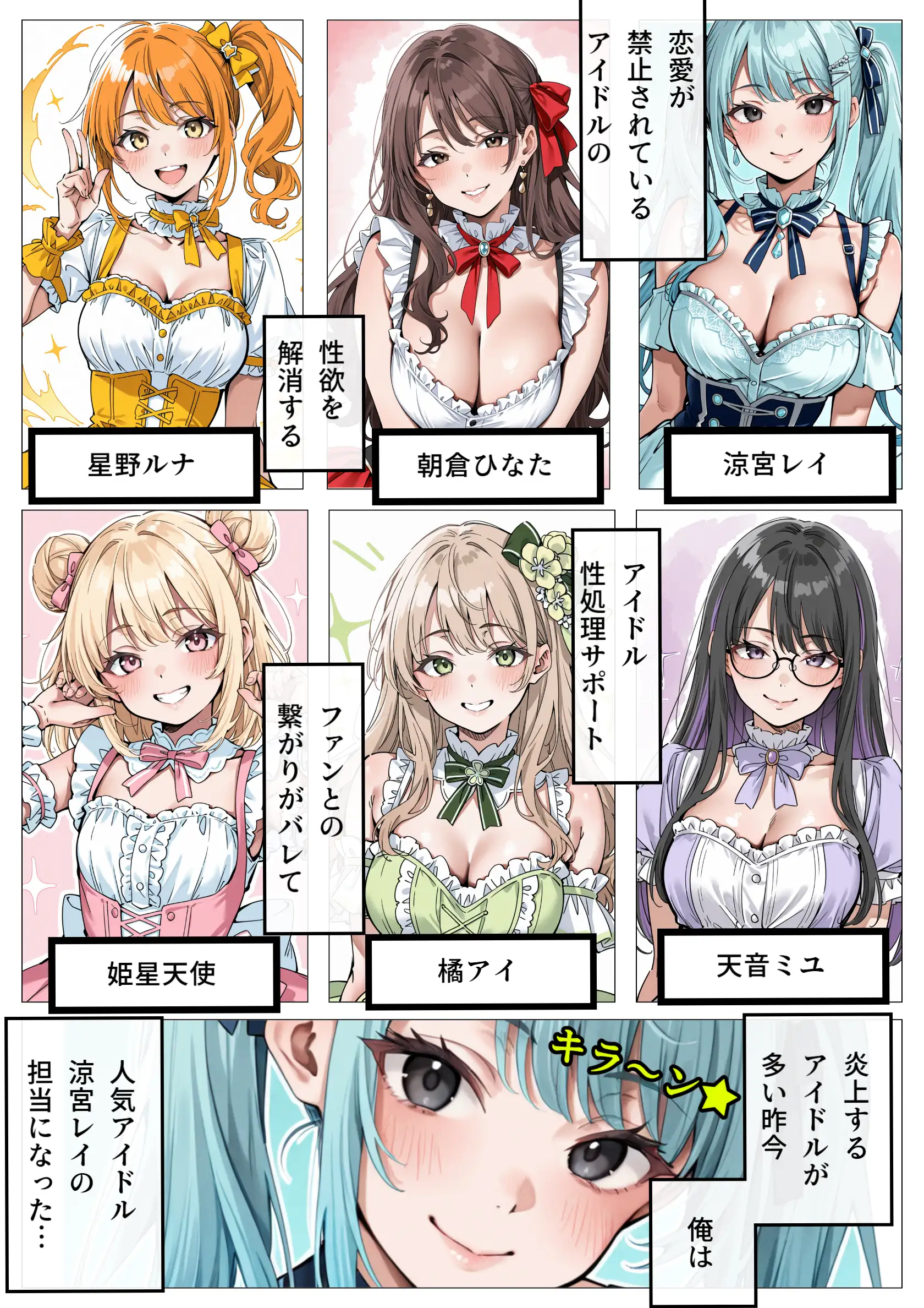 アイドル性処理サポート 〜人気アイドルの性処理をお手伝いします〜 3ページ