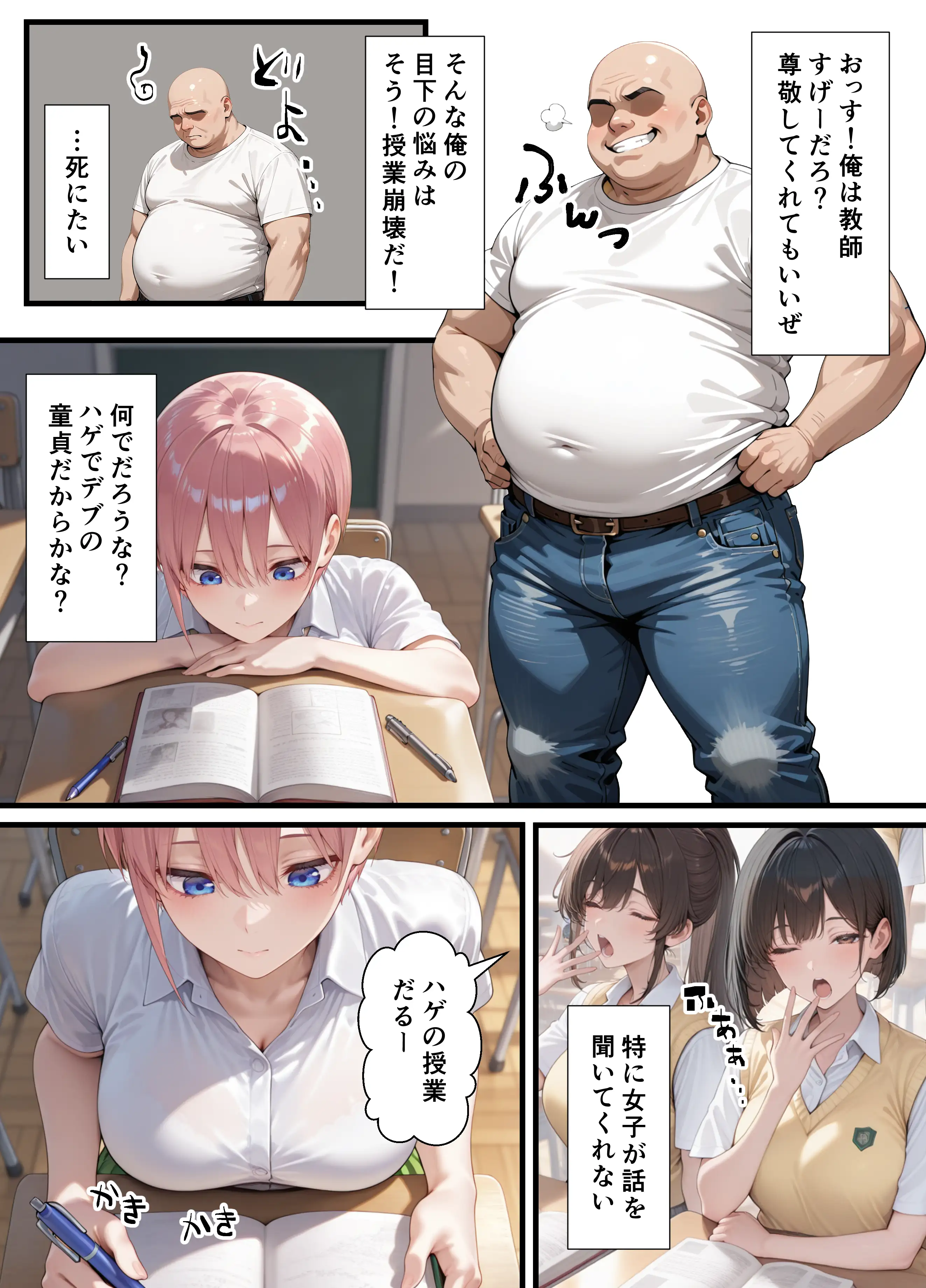 メス猫墜ち NTRの記録 五等分の編 1ページ