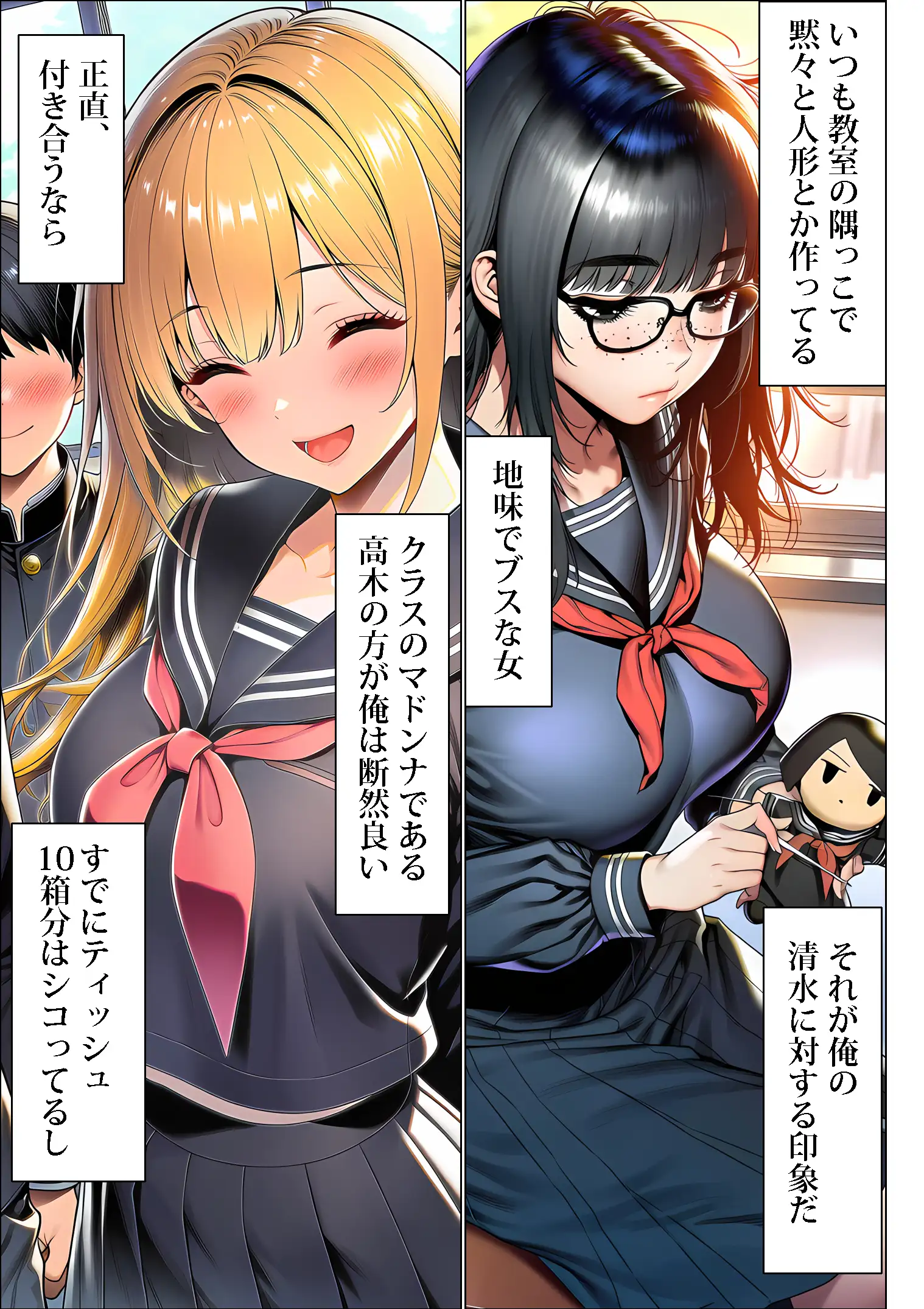 罰ゲームで地味ブスに嘘告白したら、孕ませちゃって結婚することになった 4ページ