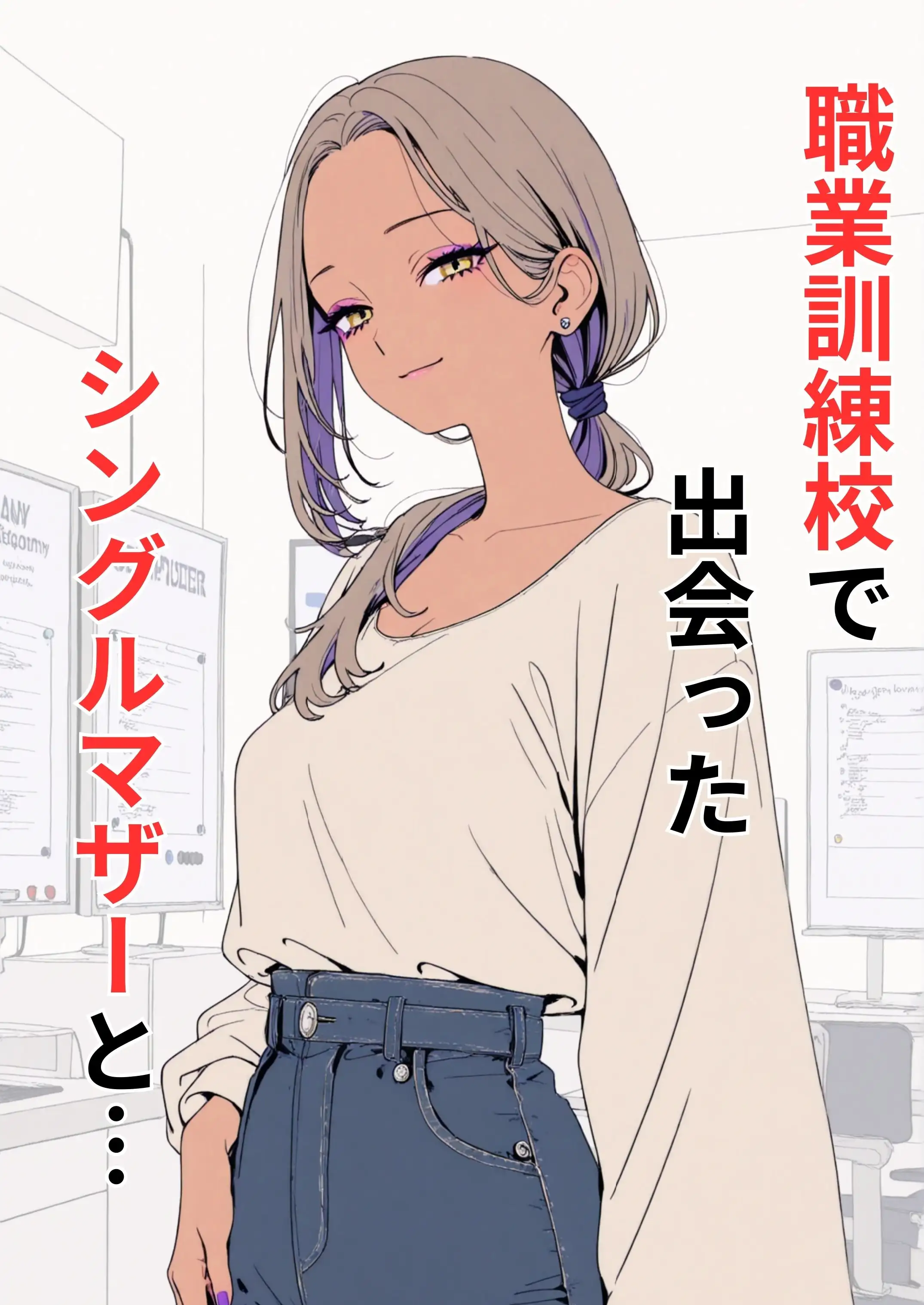 職業訓練校で出会ったシングルマザーと… 1ページ
