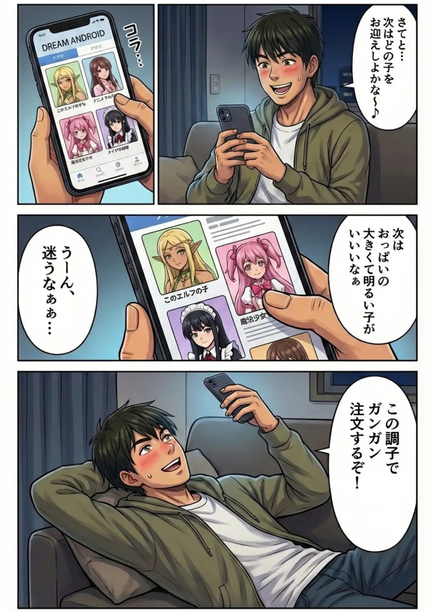 ドリームアンドロイド3話 喜多川海夢 2ページ