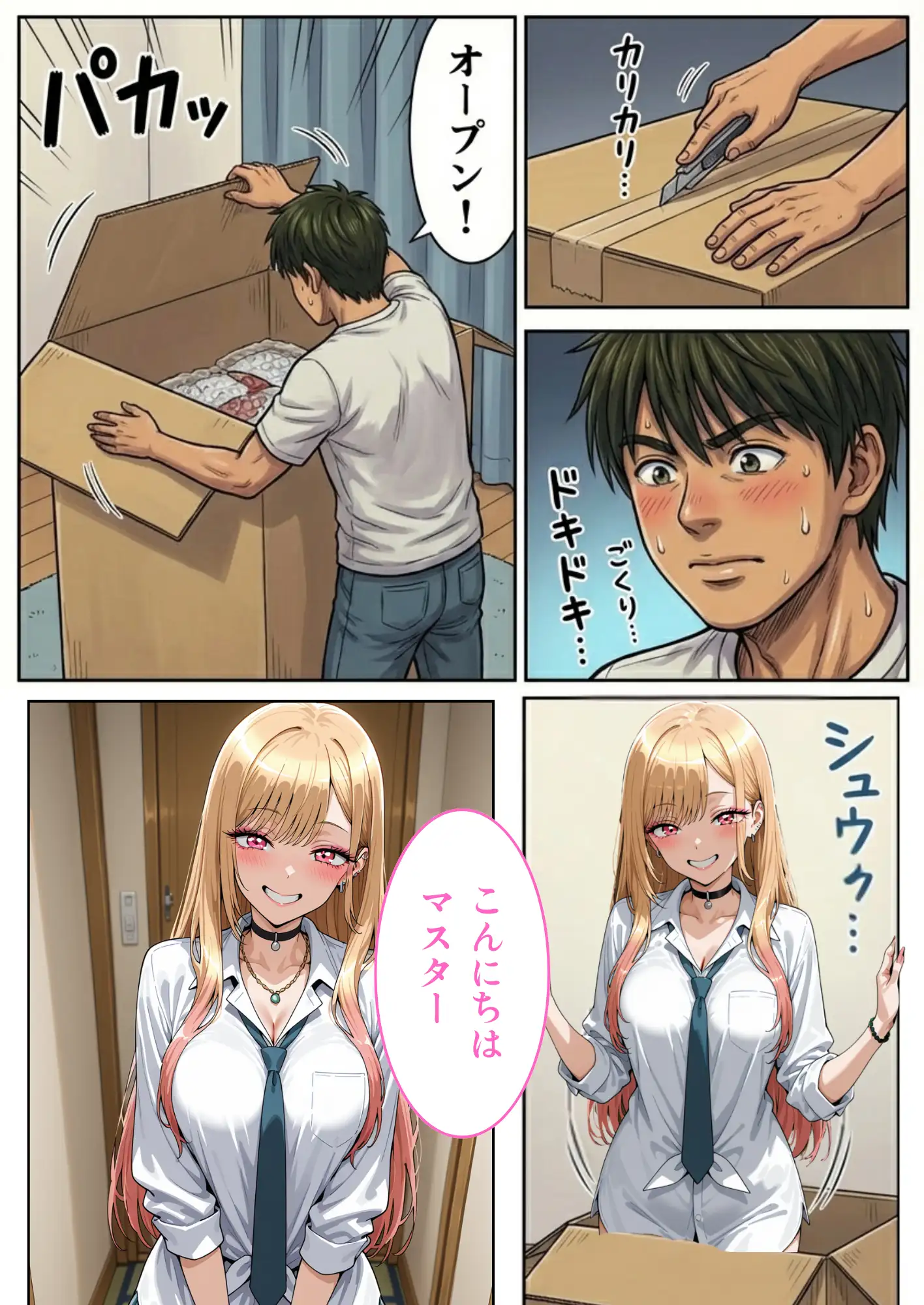 ドリームアンドロイド3話 喜多川海夢 5ページ