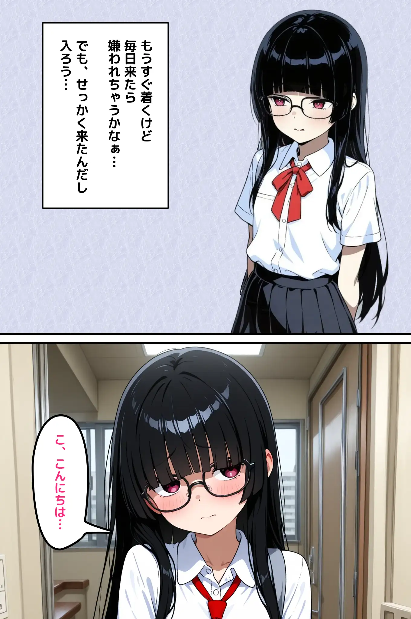 乳首調教に毎日通うデカ乳首JKが両手吊り拘束されて連続乳首イキ！ 〜強●乳首オナニー撮影した後、両手を縛って母乳飲み干し！〜 4ページ