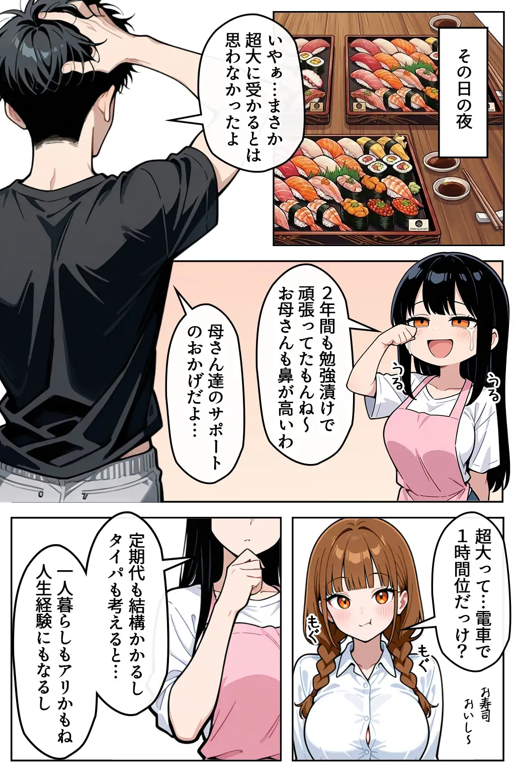 巨乳なツンデレ妹はほっとけない〜お風呂乱入編〜 4ページ
