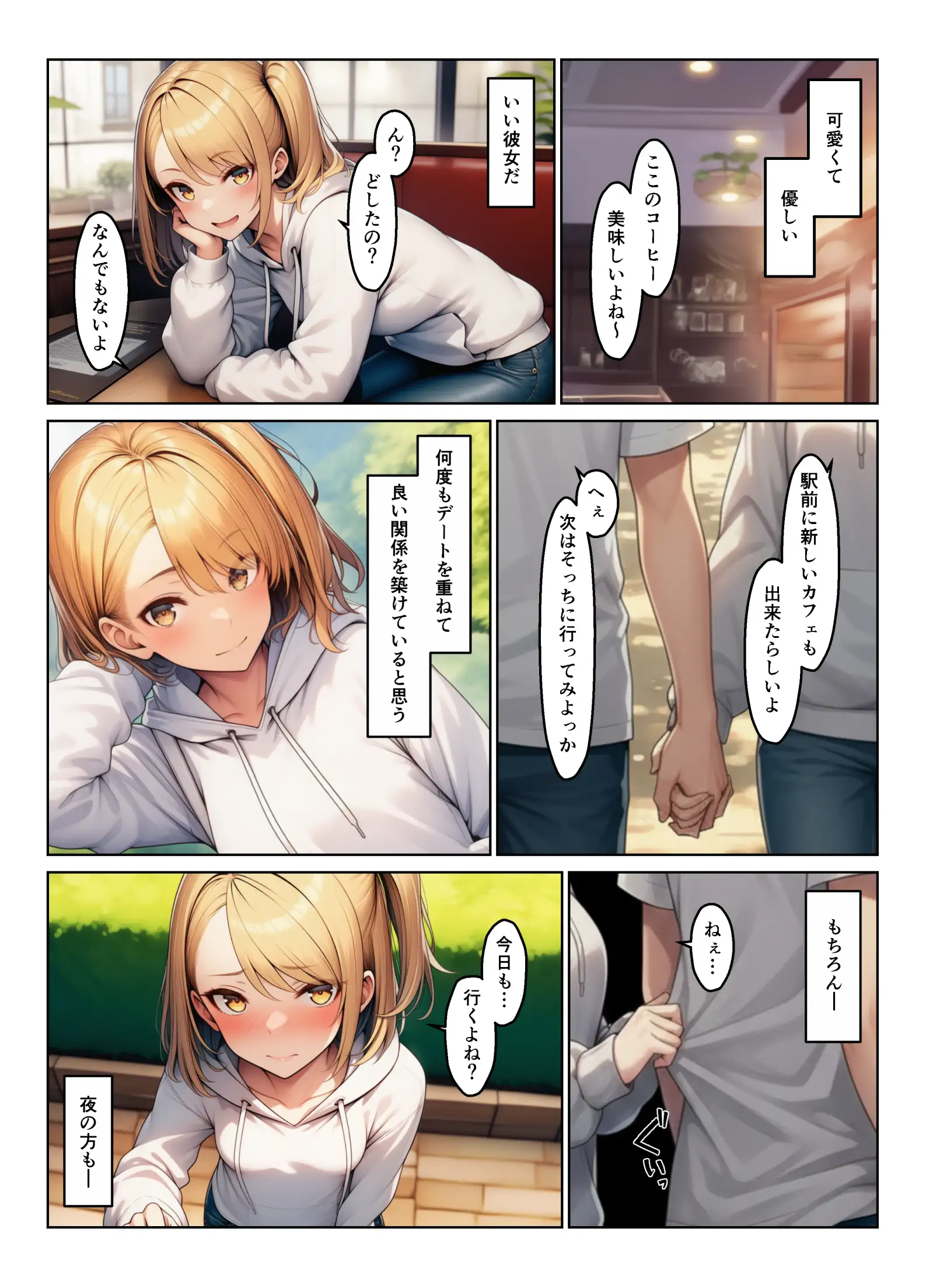 ギャル彼女寝取られ 最愛の彼女はサークルの旅行で寝取られていた 2ページ