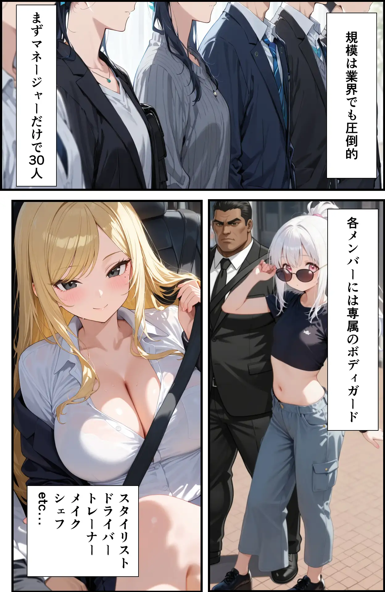 アイドルの性欲処理班やってます 2ページ