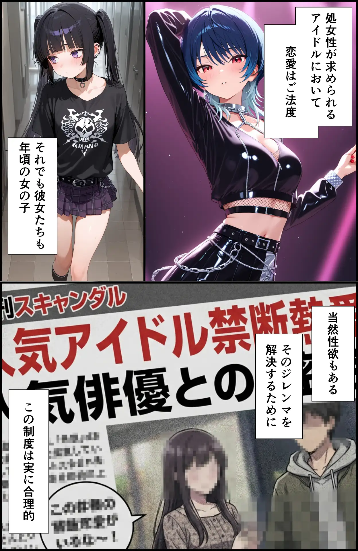 アイドルの性欲処理班やってます 39ページ