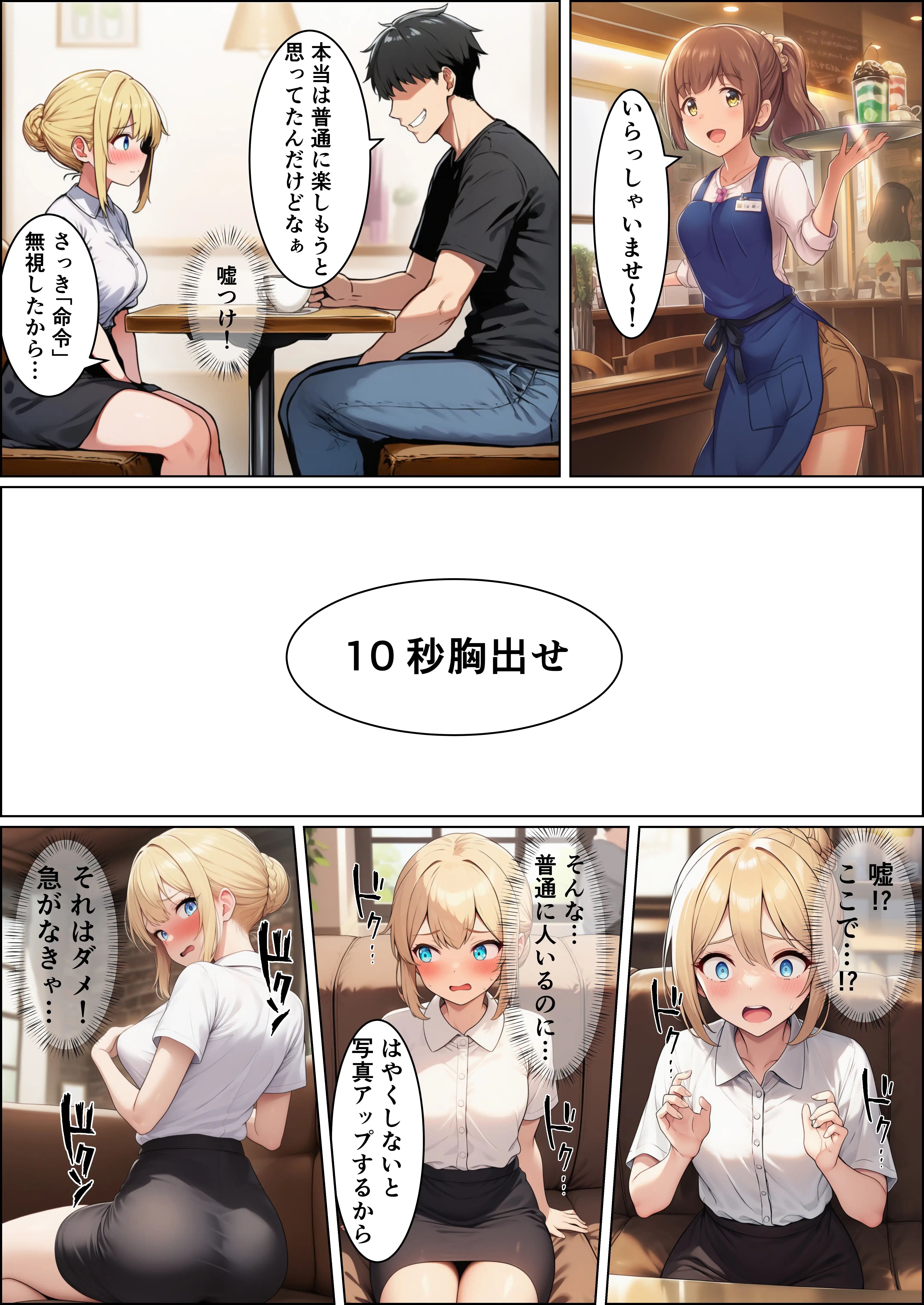 初めての勧誘で人生が変わっちゃった女の子の話  ご主人様との出会い編 11ページ