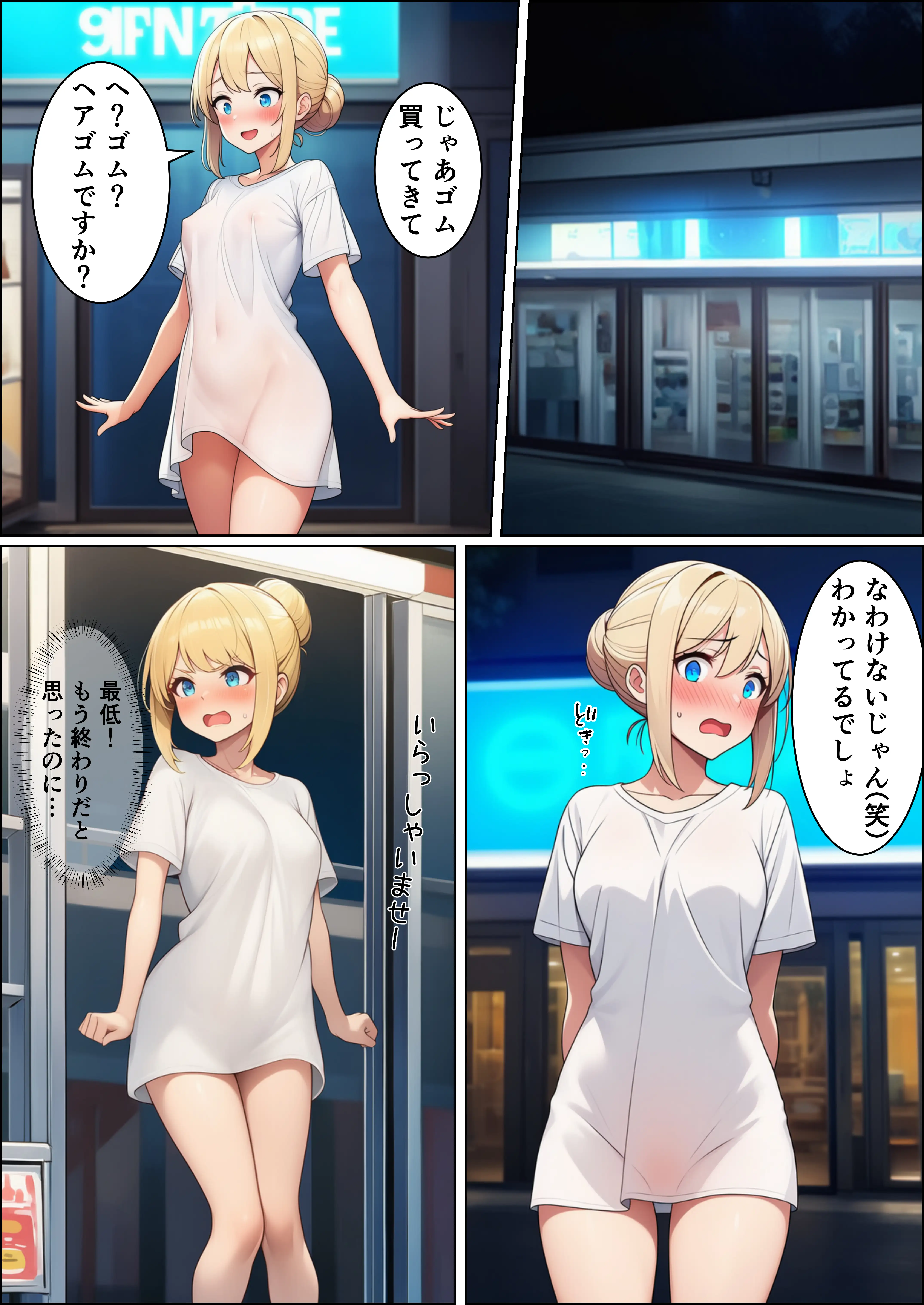 初めての勧誘で人生が変わっちゃった女の子の話  ご主人様との出会い編 14ページ